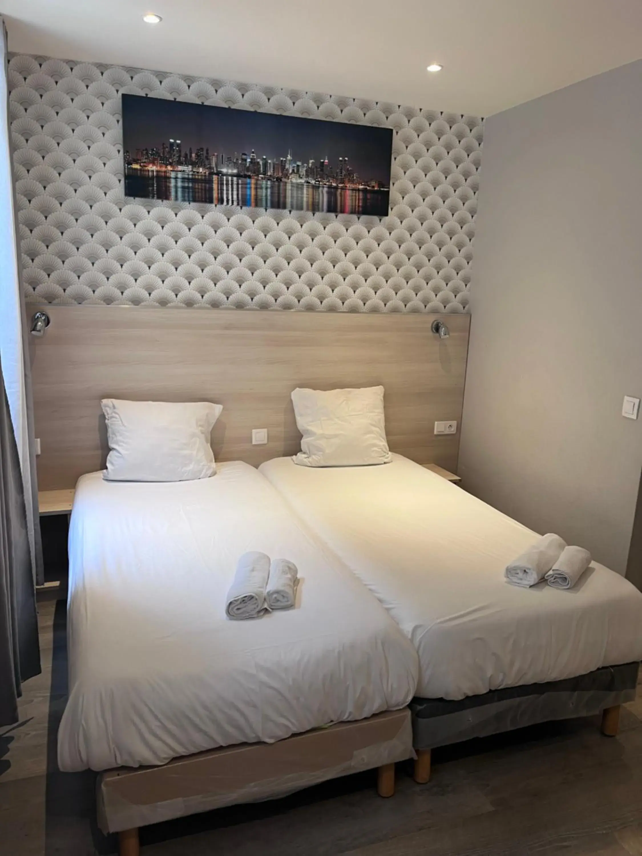 Bed in Hotel Aix Europe Bed in Hotel Aix Europe