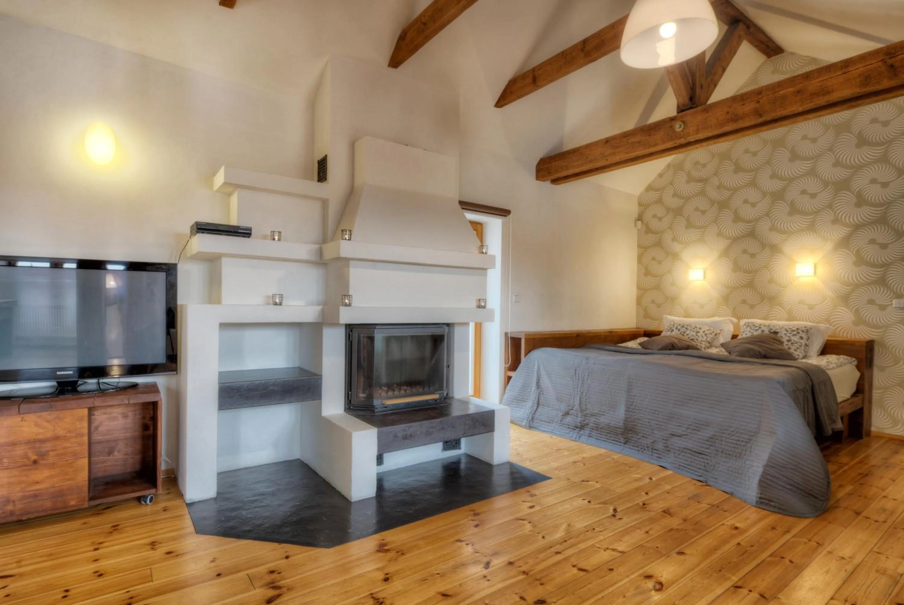 Bedroom, Bed in Residence St Havel Prague Old Town