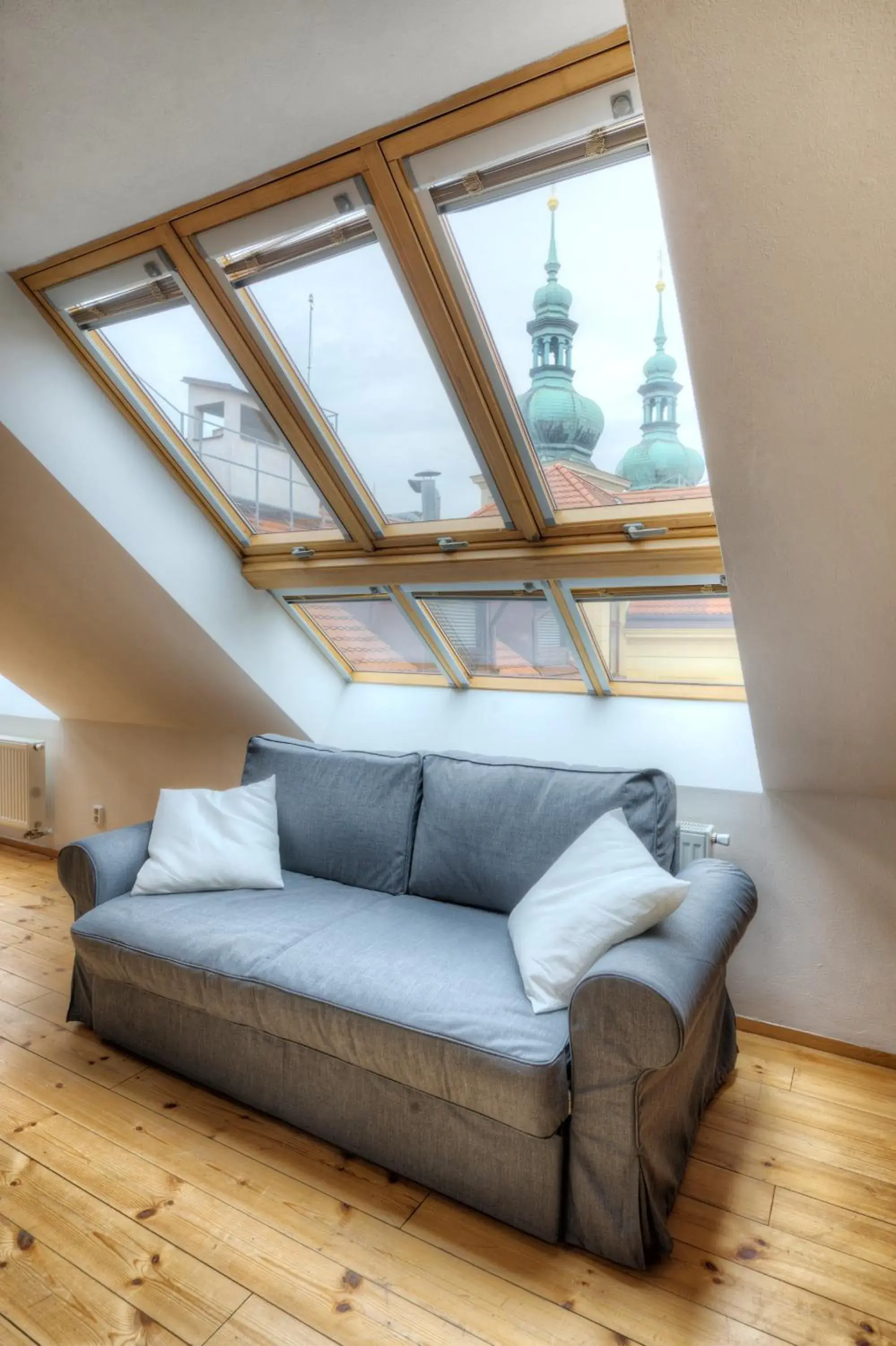 Living room in Residence St Havel Prague Old Town Living room in Residence St Havel Prague Old Town