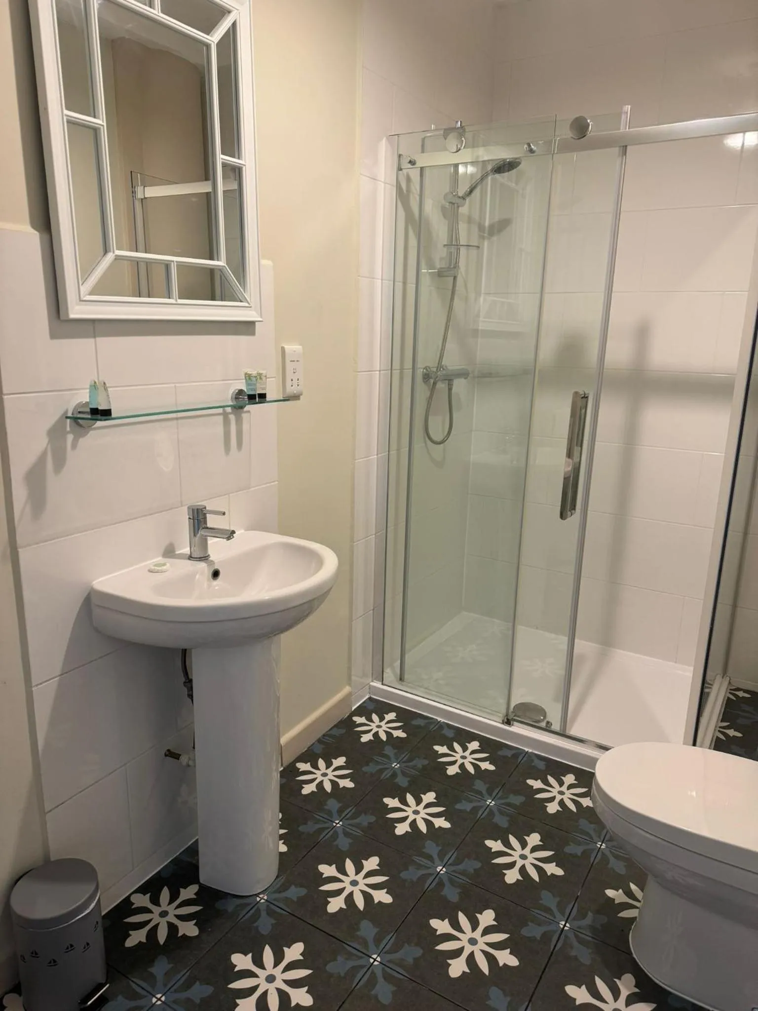 Shower in St Nicholas Boutique Hotel