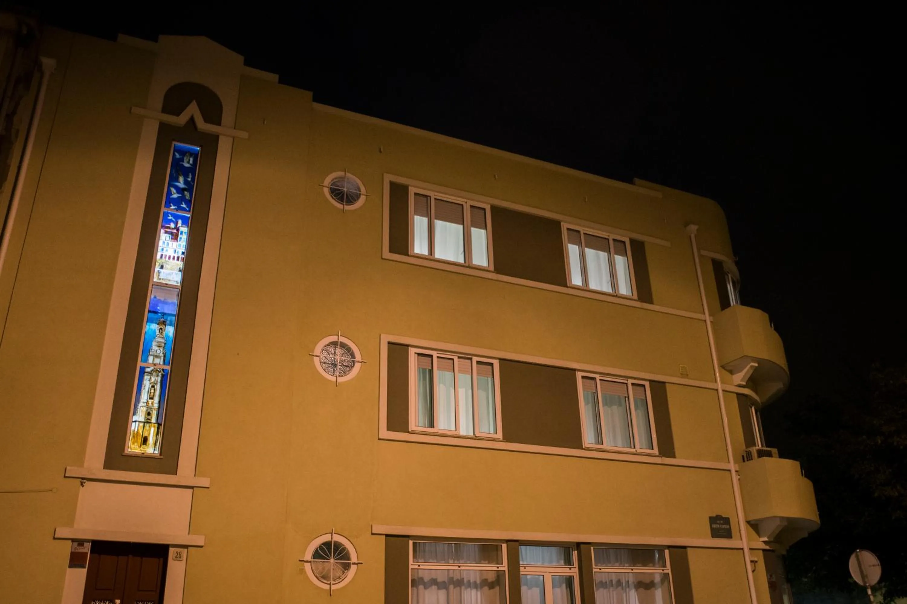 Facade/entrance in BCharming House