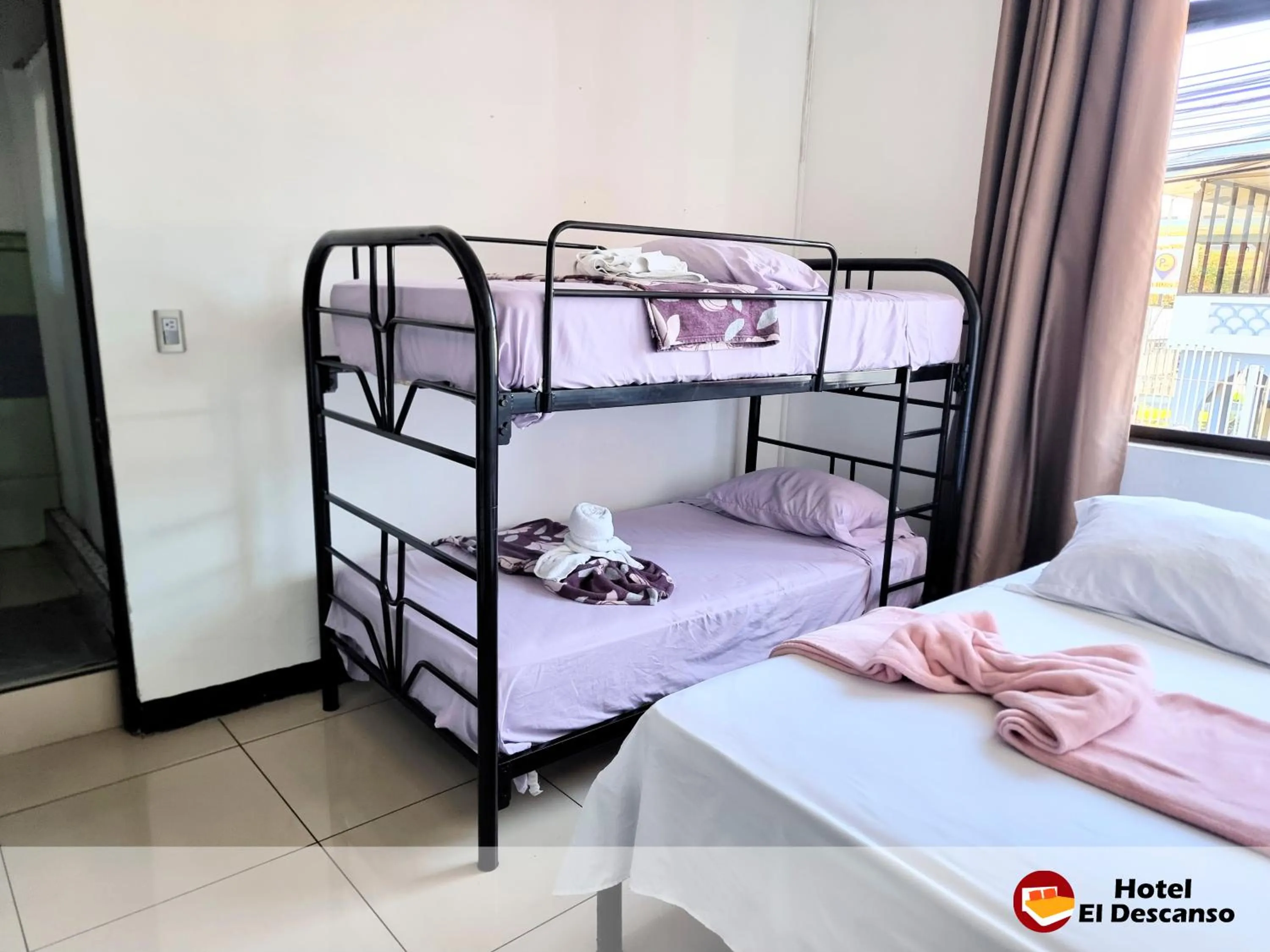 Bed in Hotel El Descanso