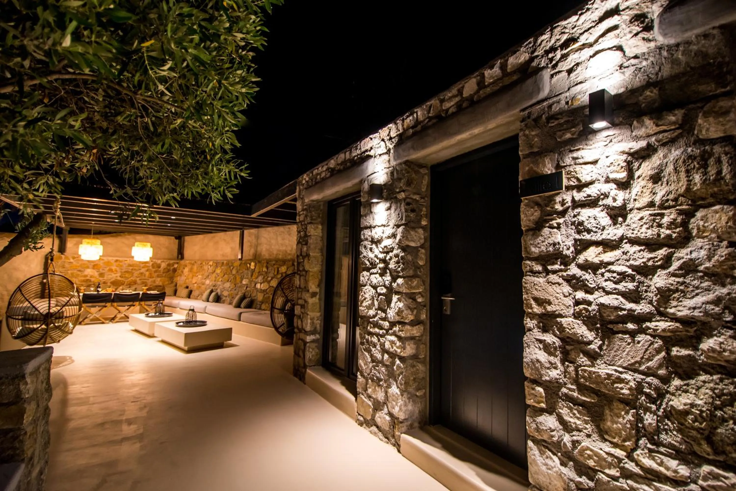 Seating area in My Mykonos Hotel