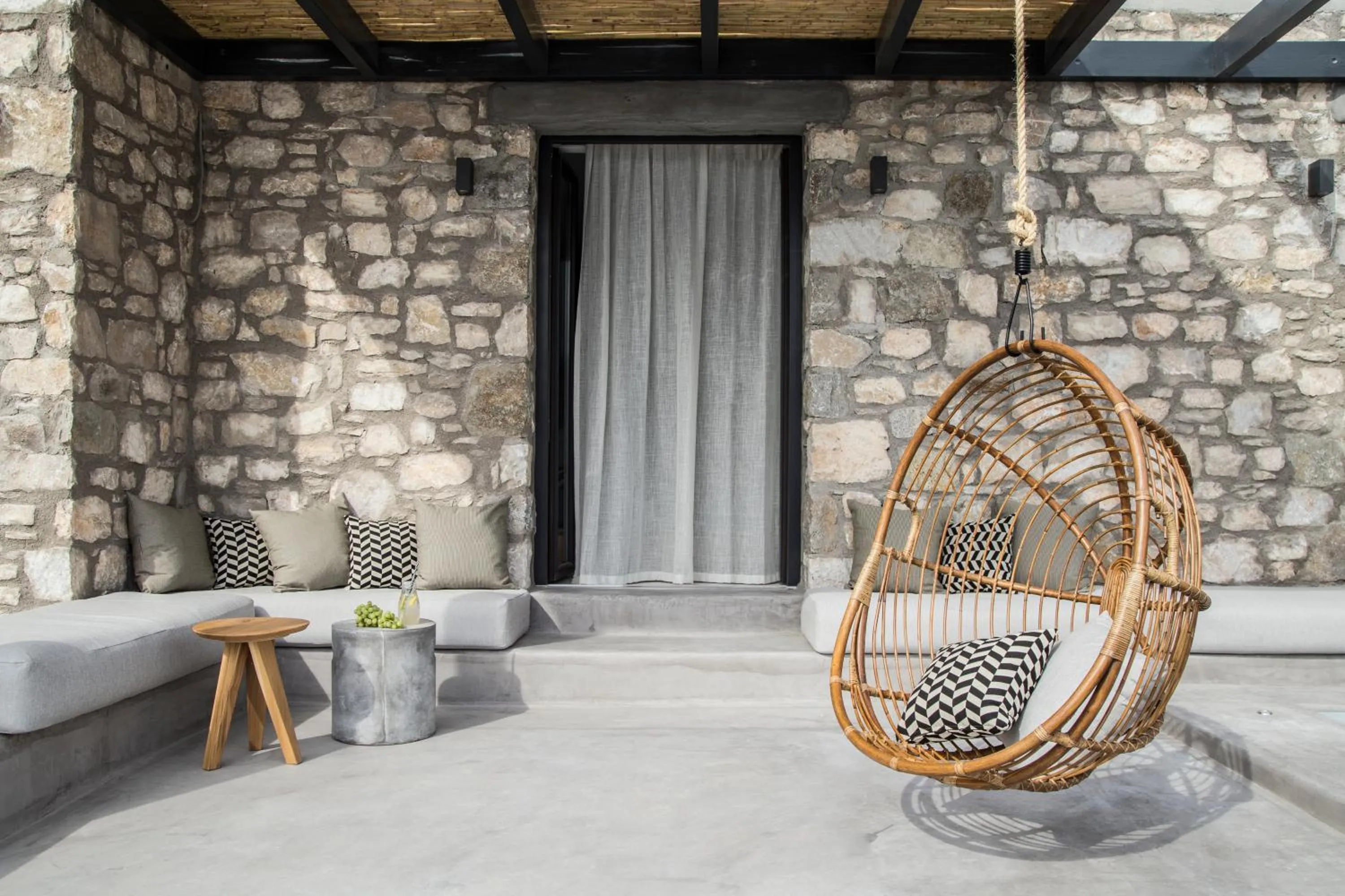 Seating area in My Mykonos Hotel