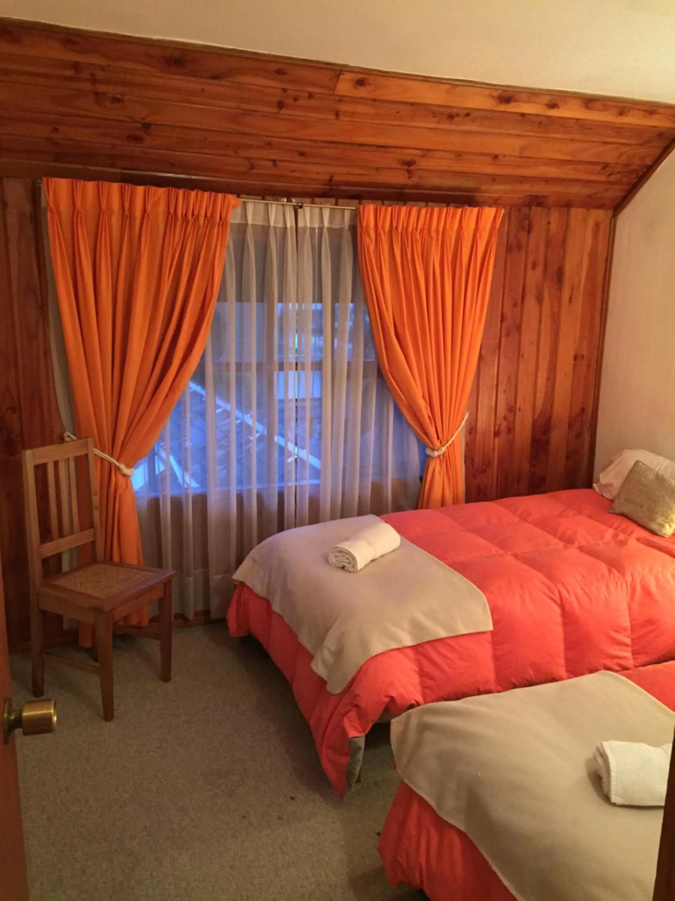 Bed in Hostería Bilbao