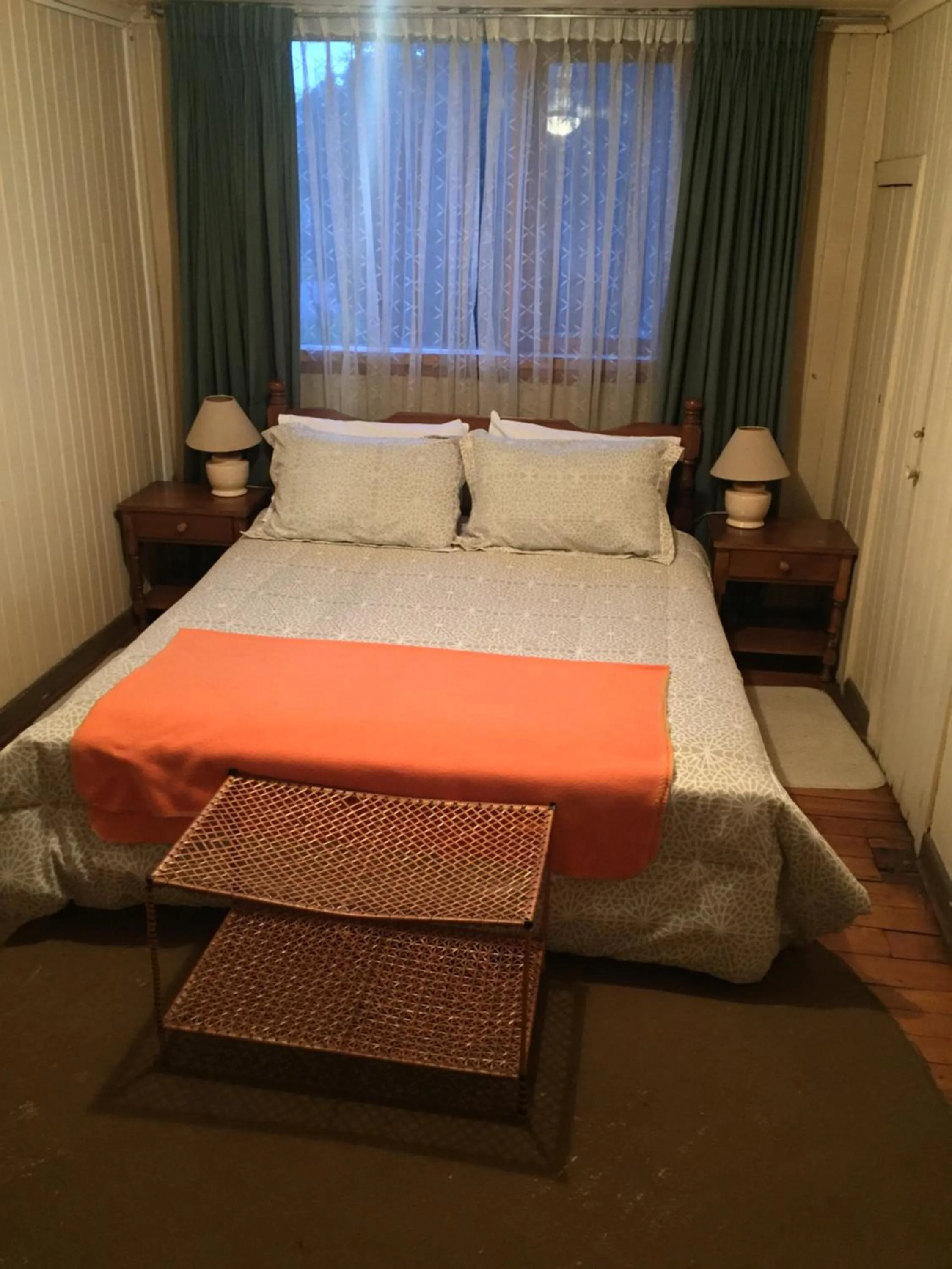 Bed in Hostería Bilbao