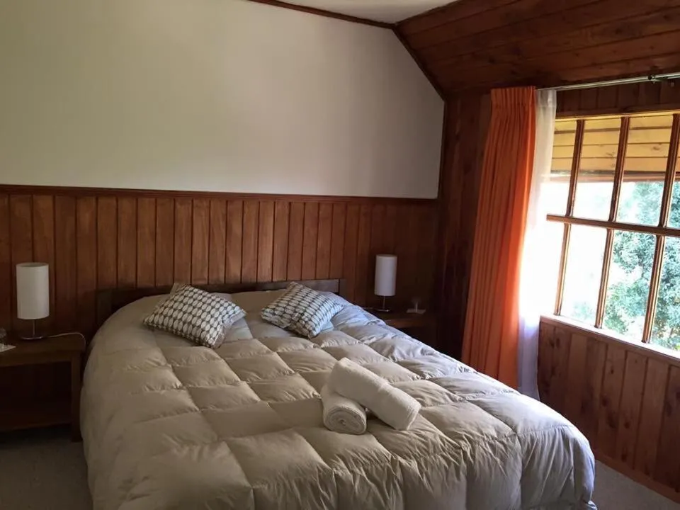 Bed in Hostería Bilbao