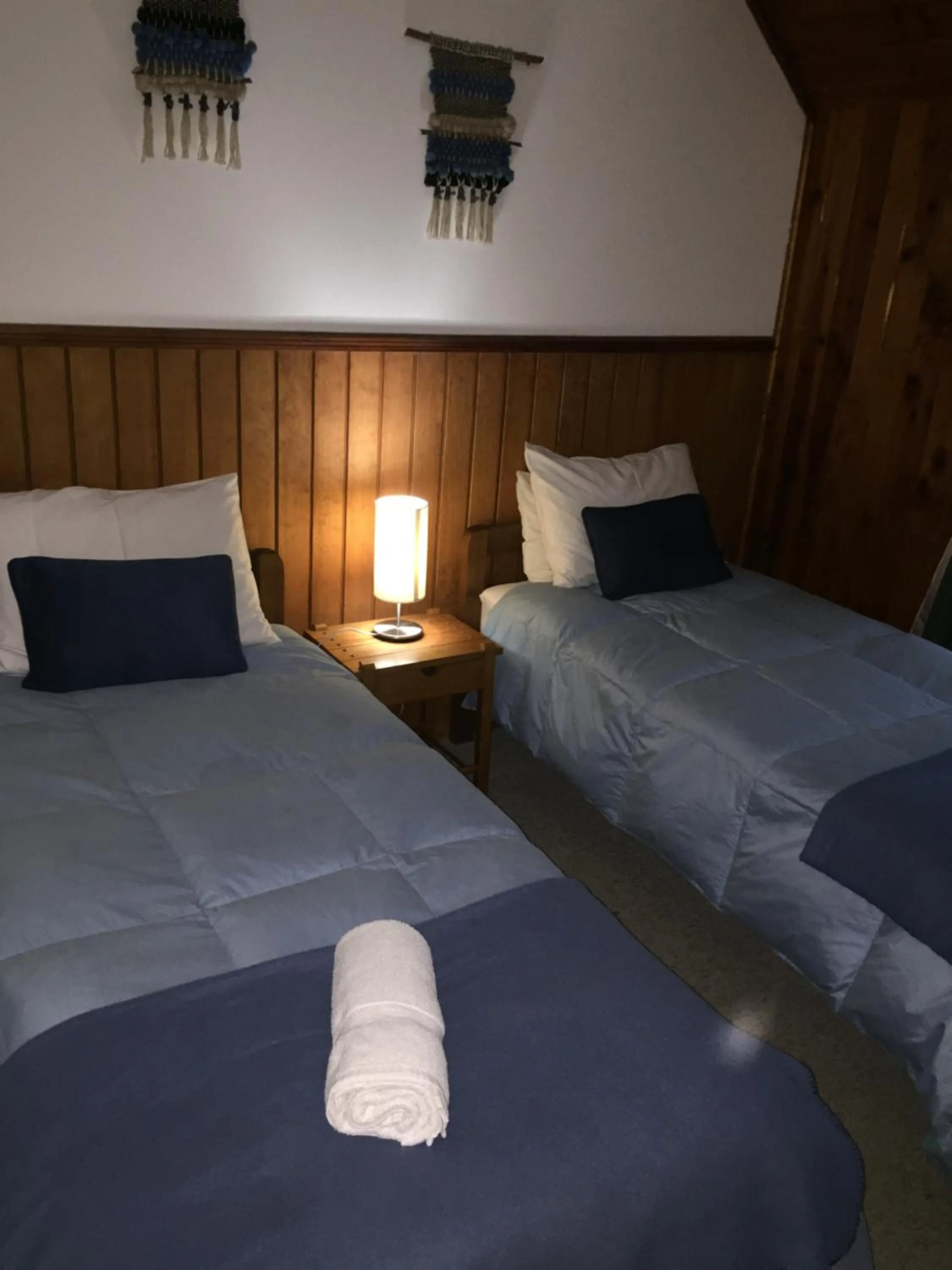 Bed in Hostería Bilbao