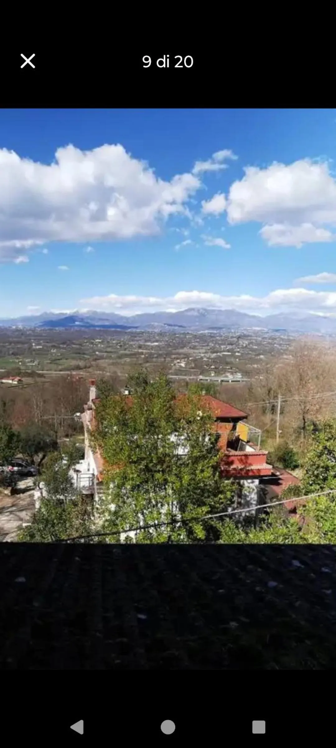 Natural landscape in B&b Fabra Casa Mia e non solo