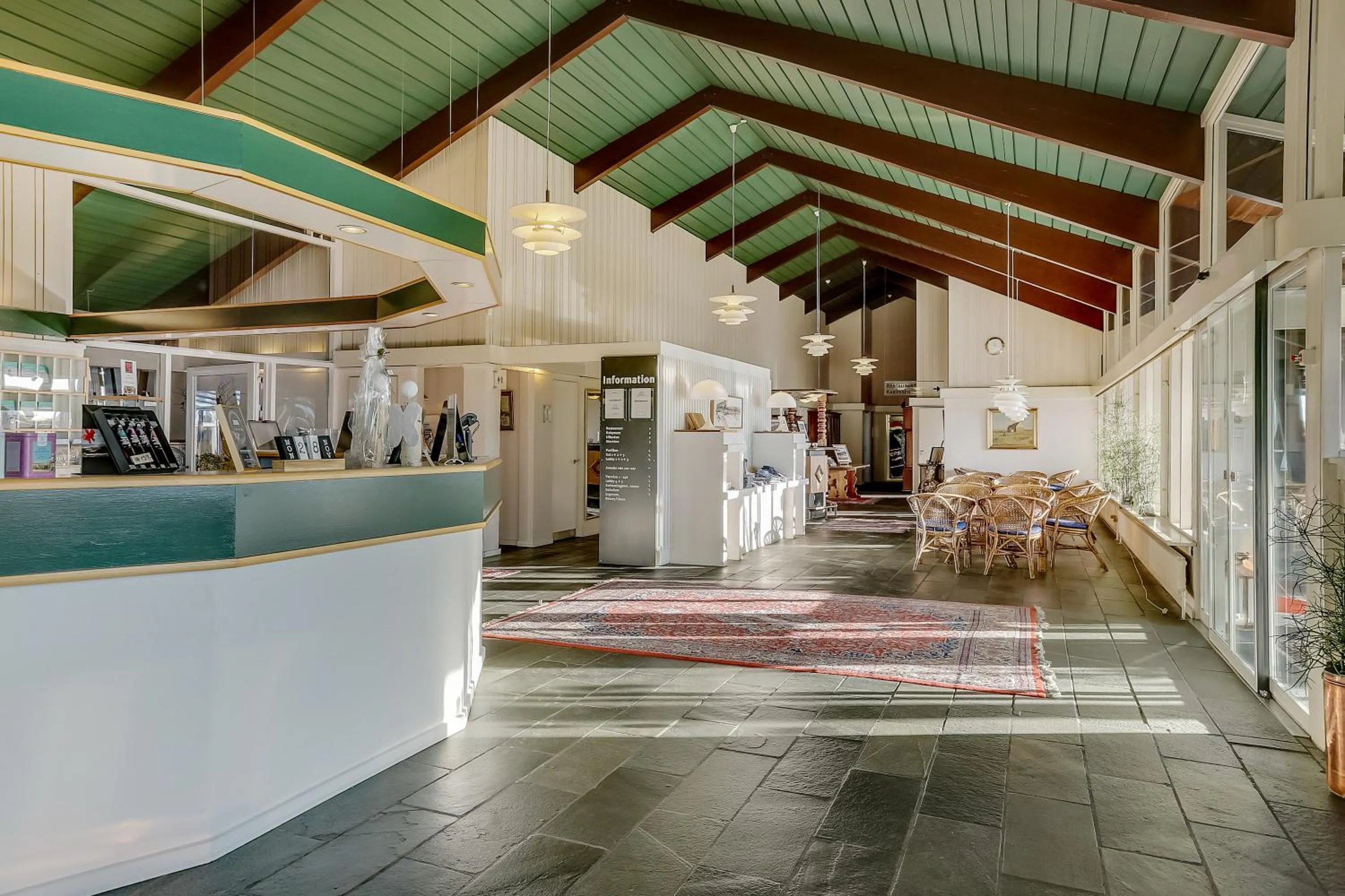 Lobby or reception in Montra Hotel Hanstholm
