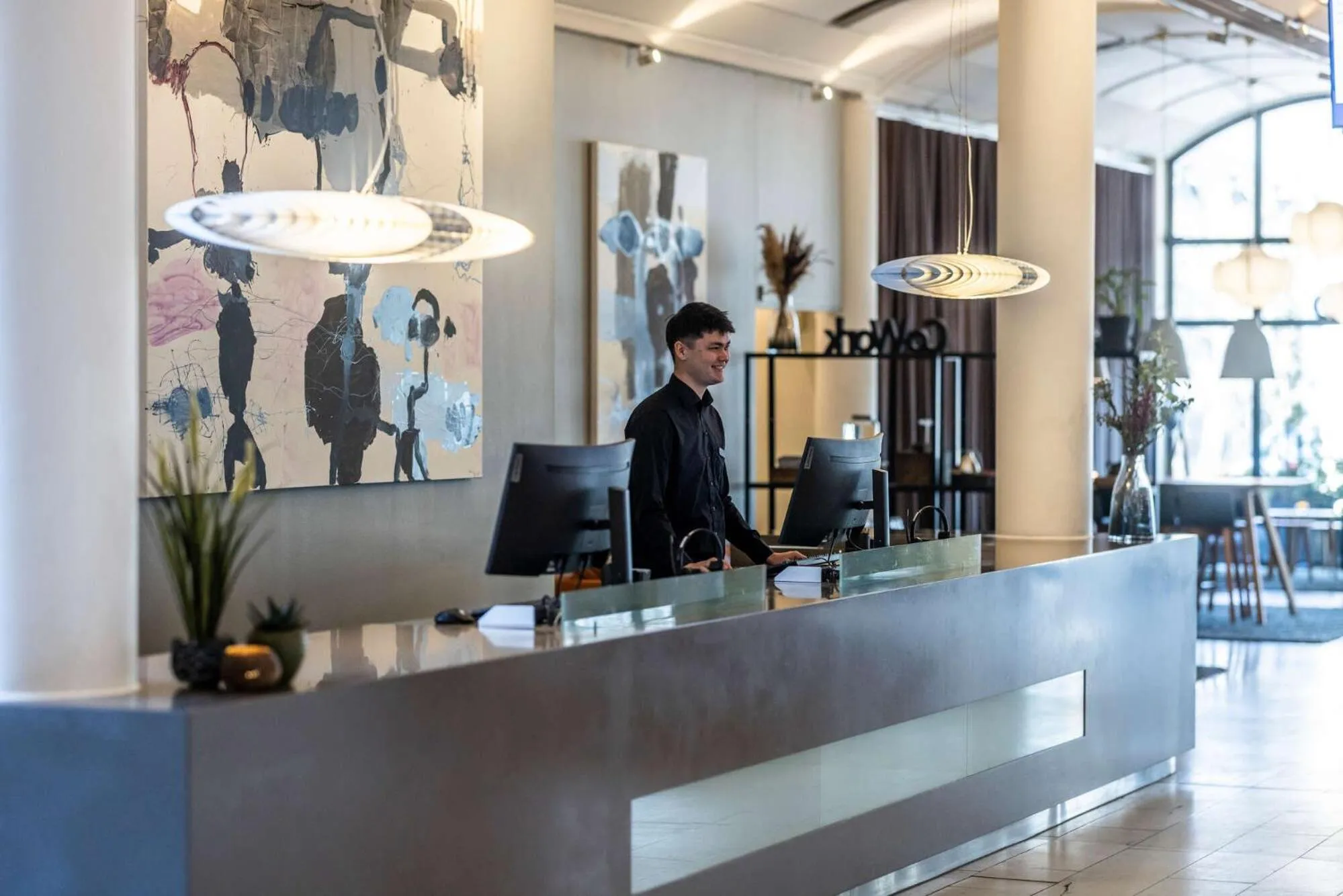 Lobby or reception in Comwell Kolding