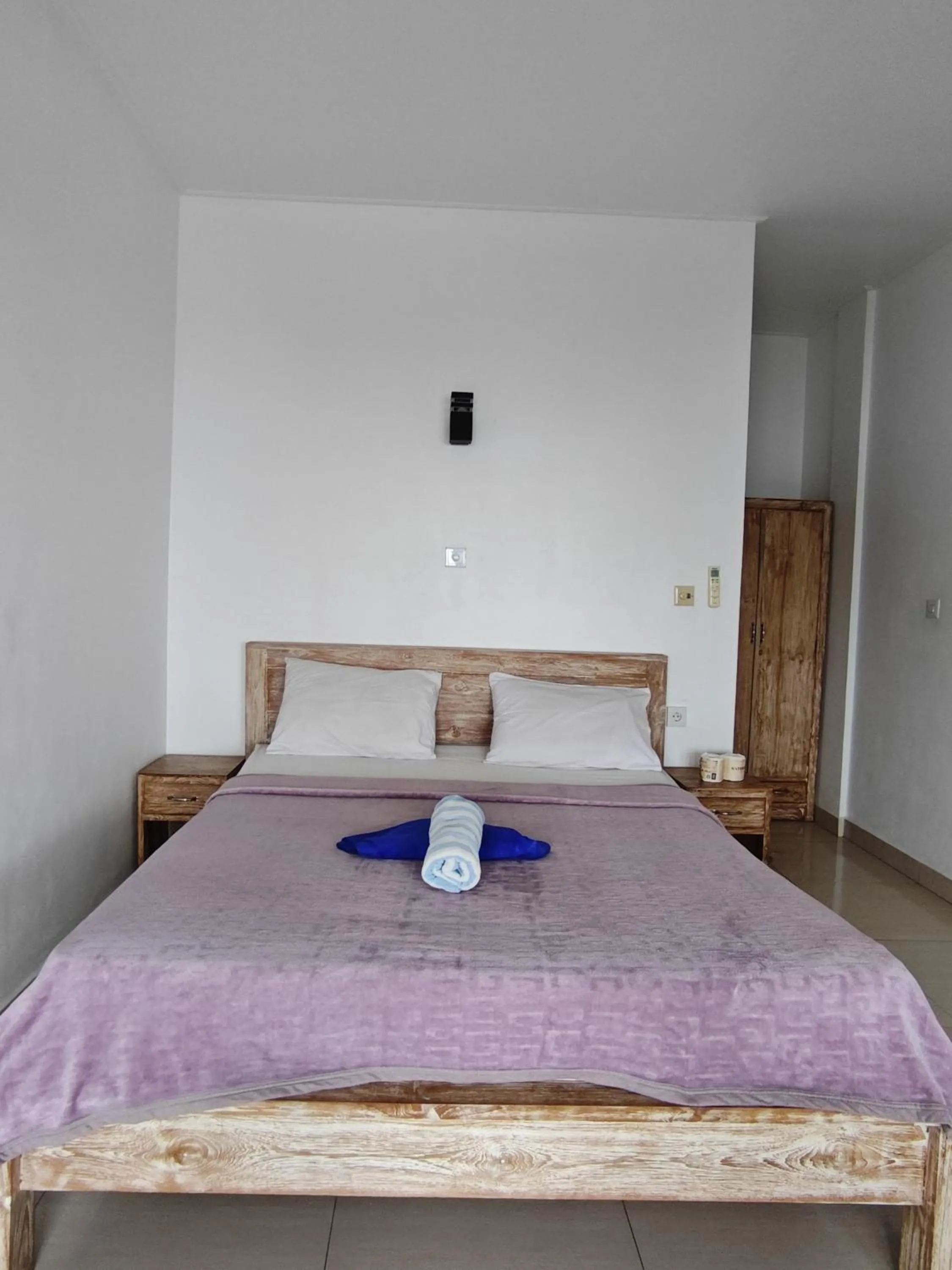 Bed in Dharma Yoga Homestay dan hostel