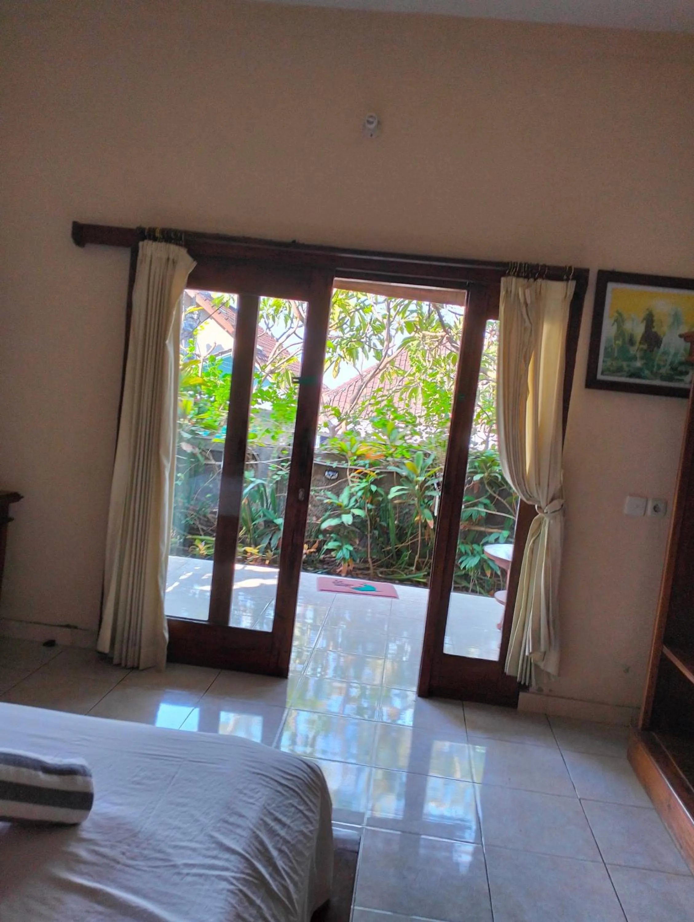 Bed in Dharma Yoga Homestay dan hostel