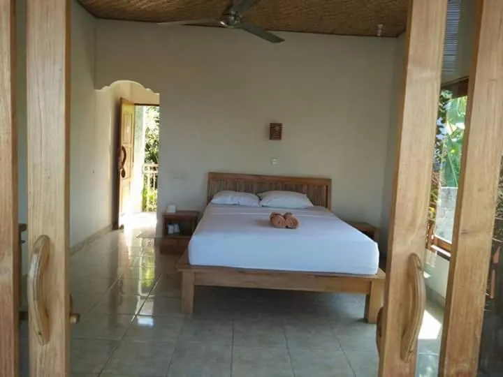Bed in Dharma Yoga Homestay dan hostel