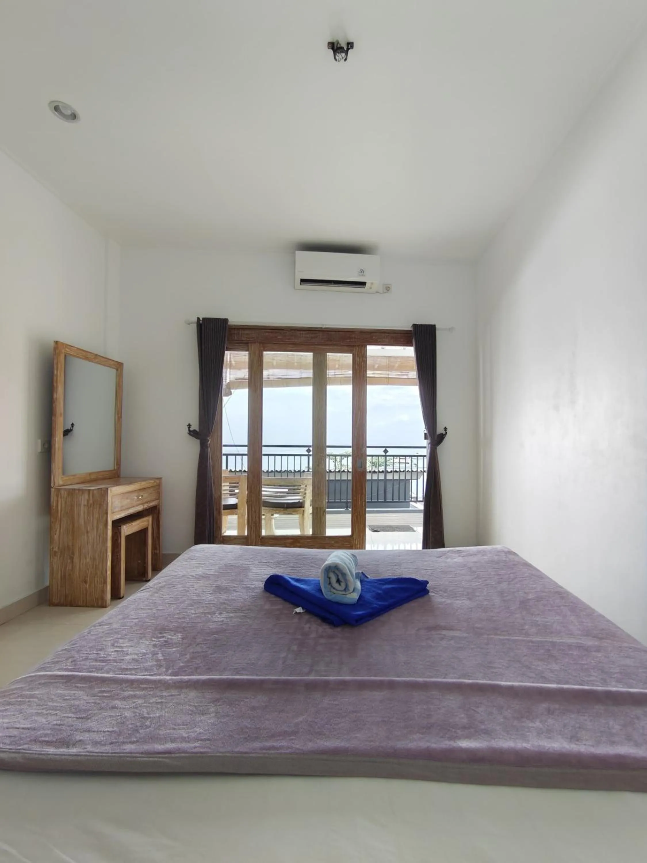 Bed in Dharma Yoga Homestay dan hostel