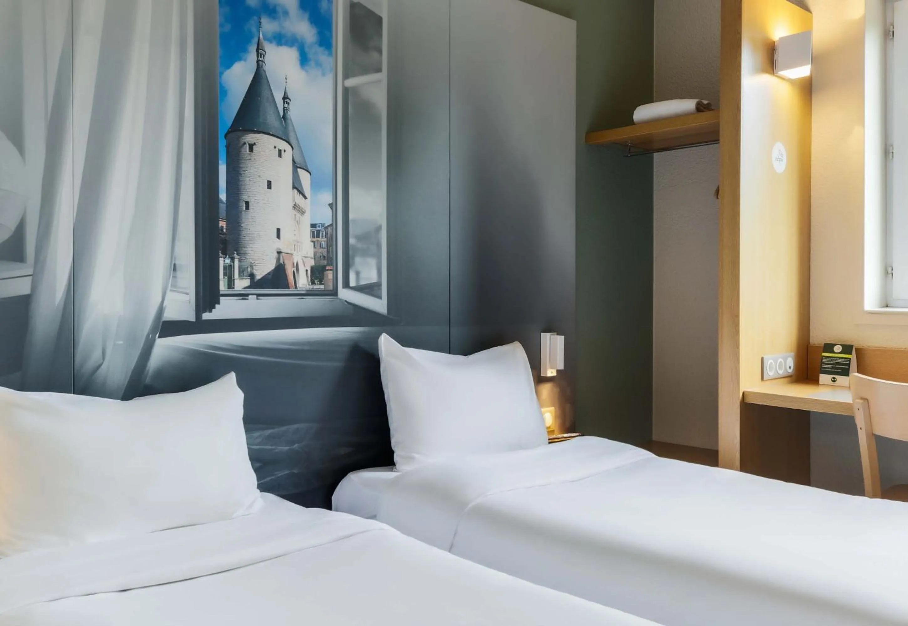 Bed in B&B HOTEL Nancy Laxou Zenith