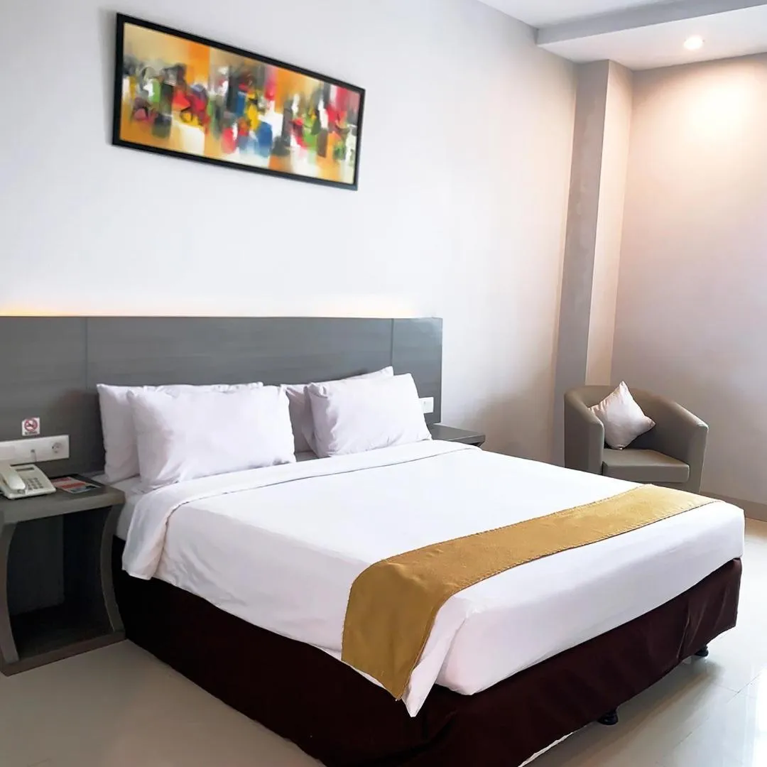 Bed in Urban Style Hotel Lampung, Azana Hotels Collection