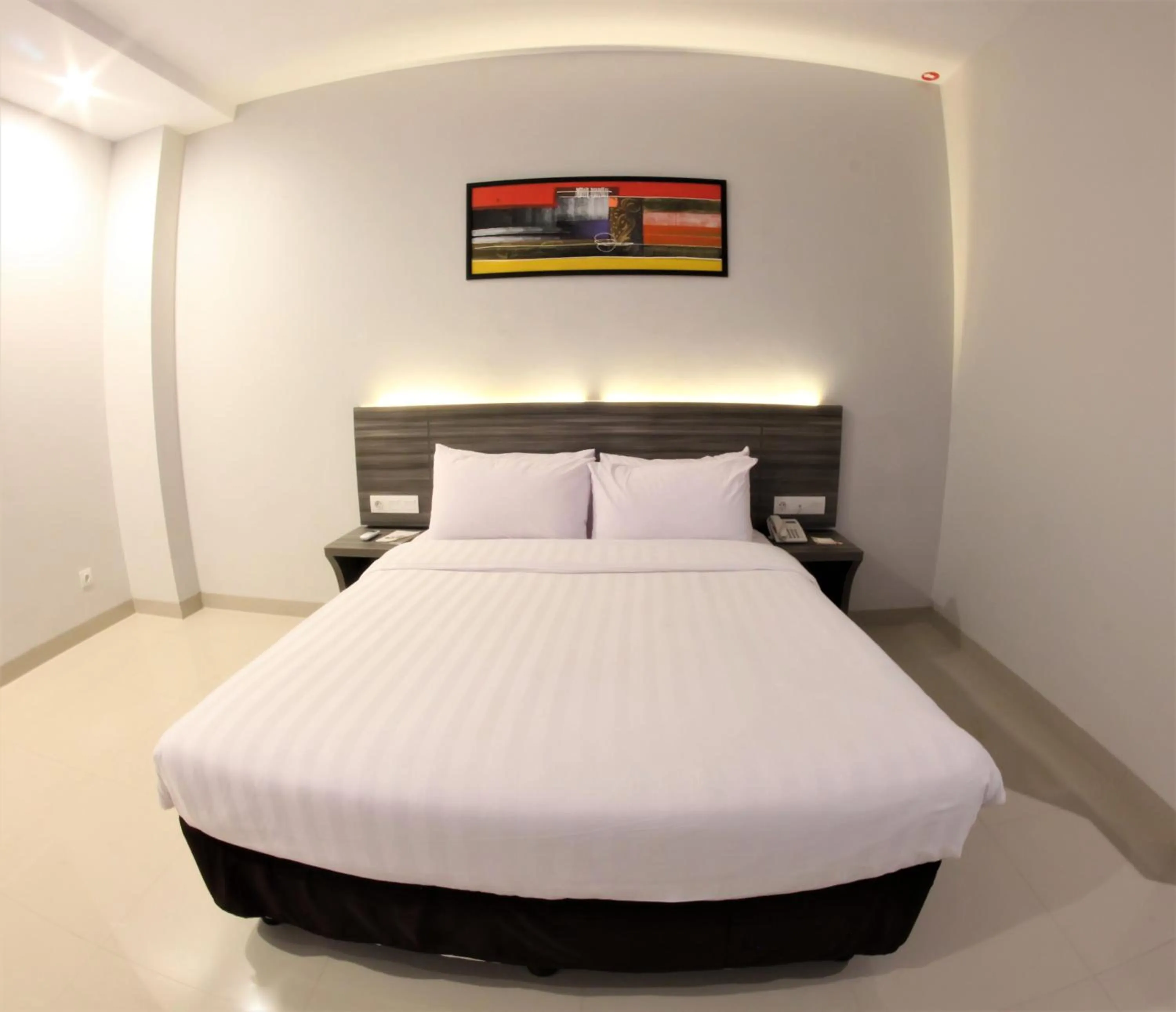Bed in Urban Style Hotel Lampung, Azana Hotels Collection