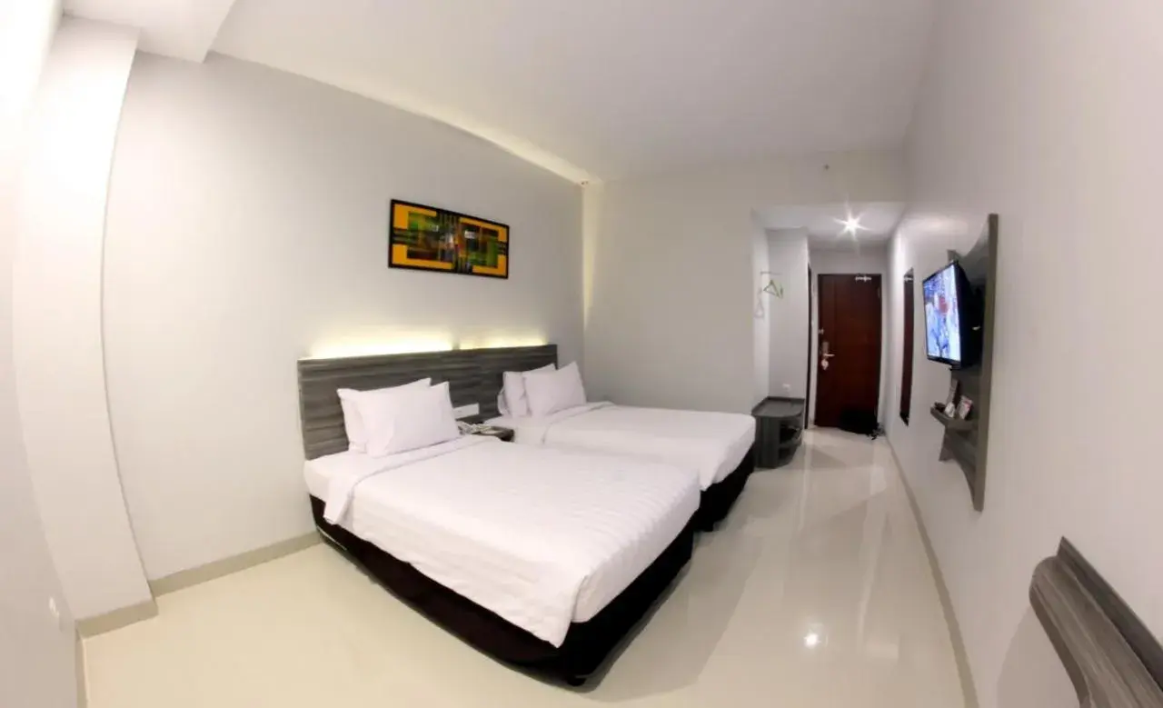 Bed in Urban Style Hotel Lampung, Azana Hotels Collection Bed in Urban Style Hotel Lampung, Azana Hotels Collection