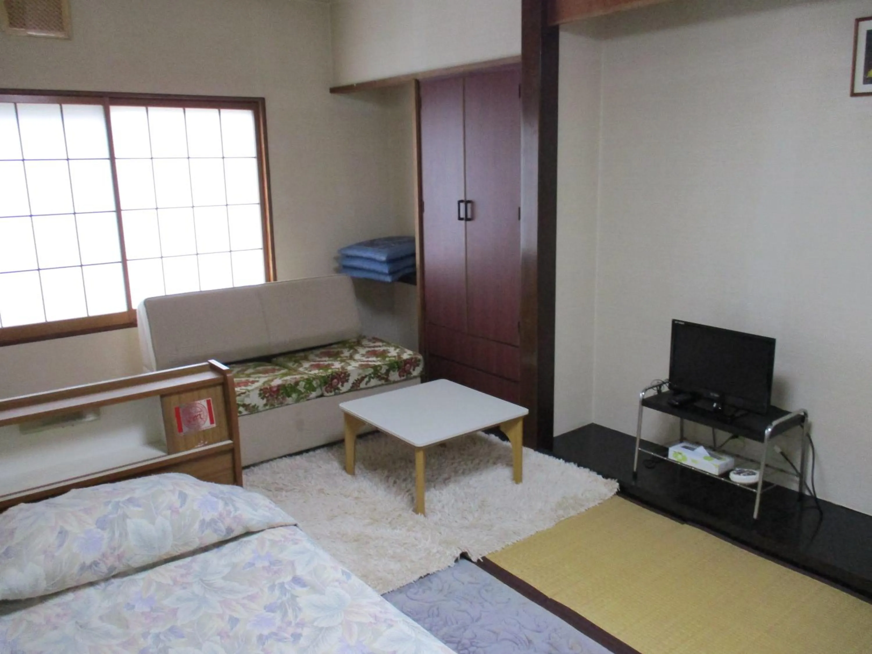 Bed in Lodge Villa Happo