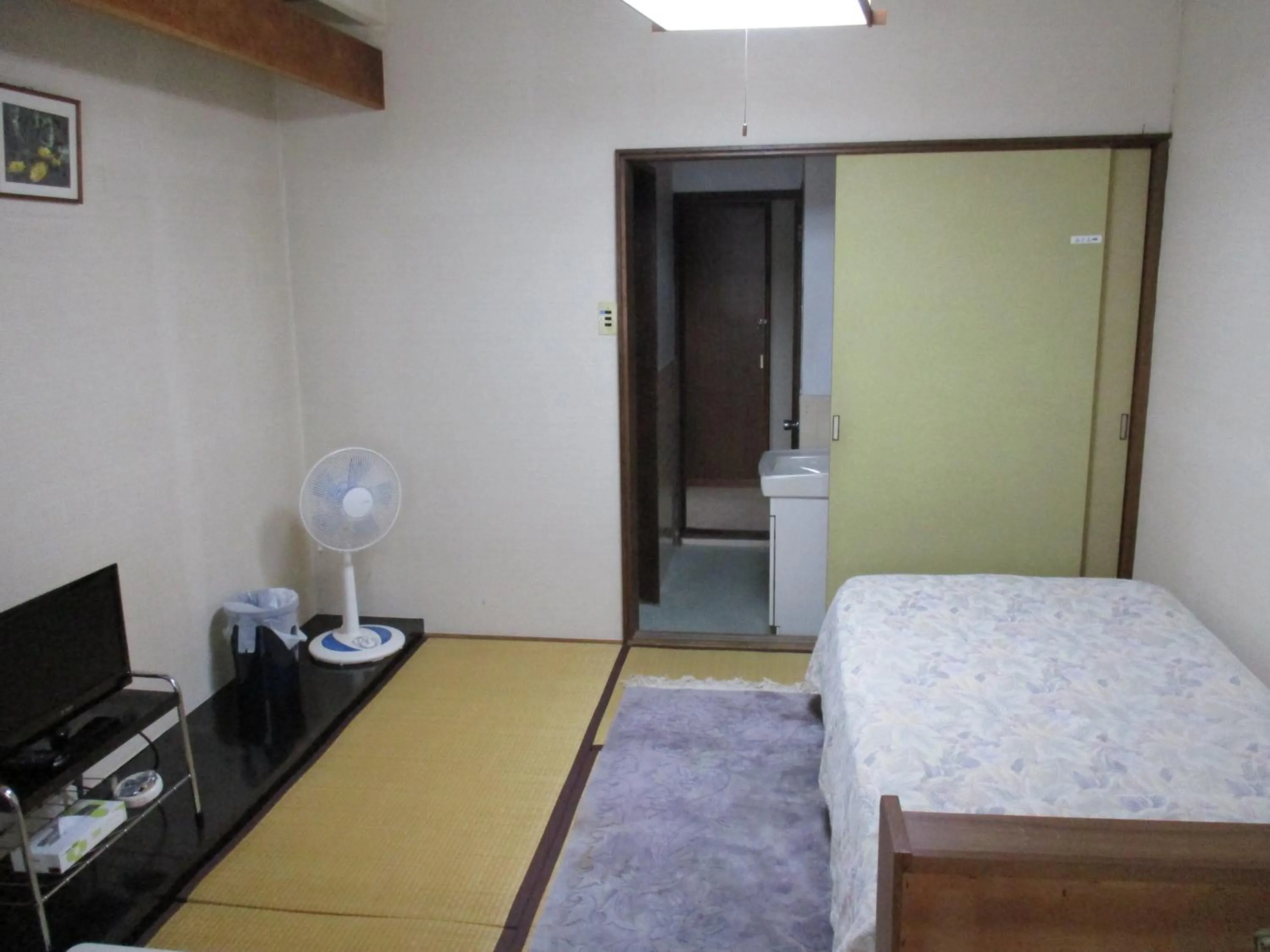 Bed in Lodge Villa Happo