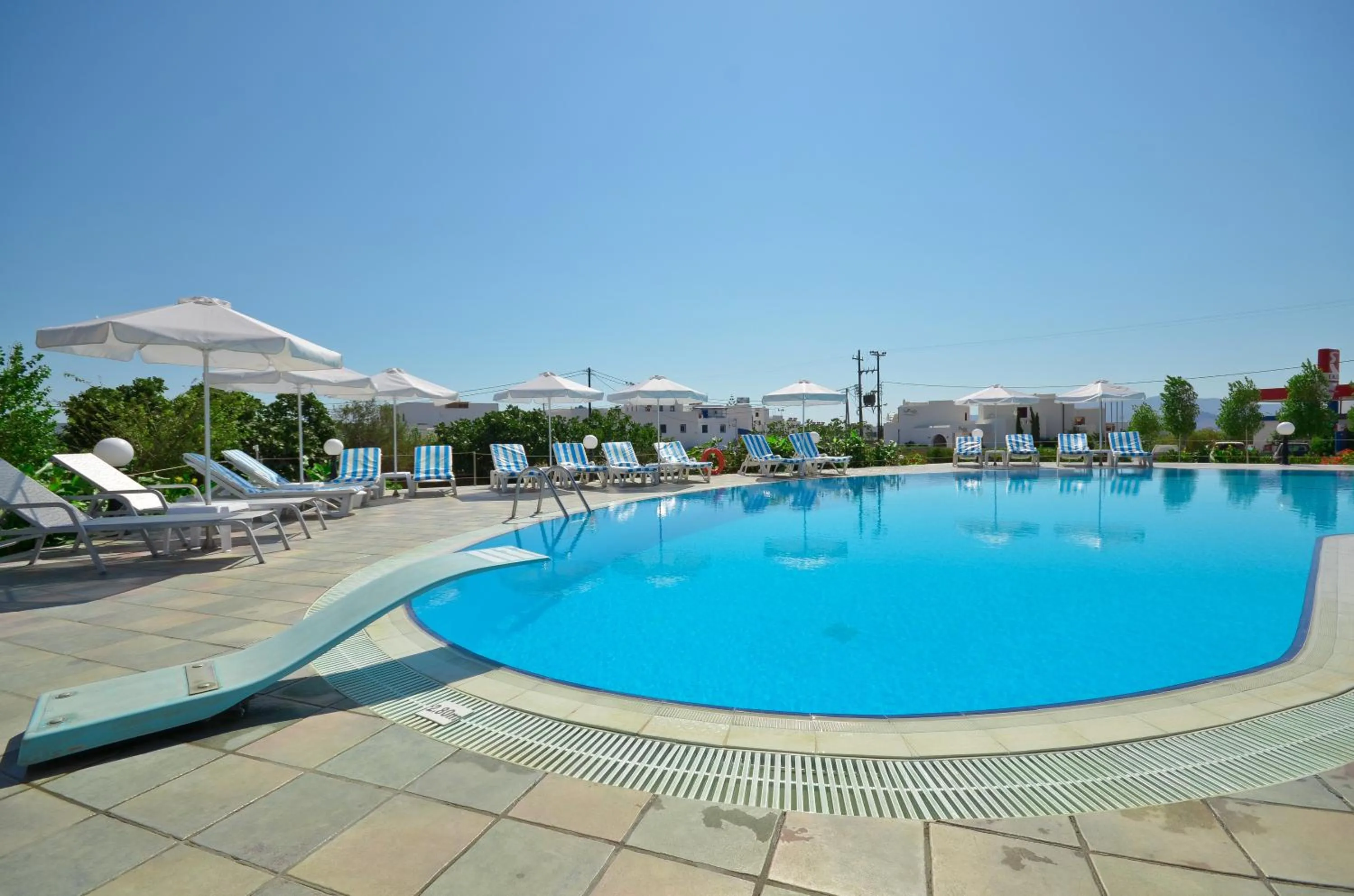 Swimming pool in Birikos Hotel & Suites