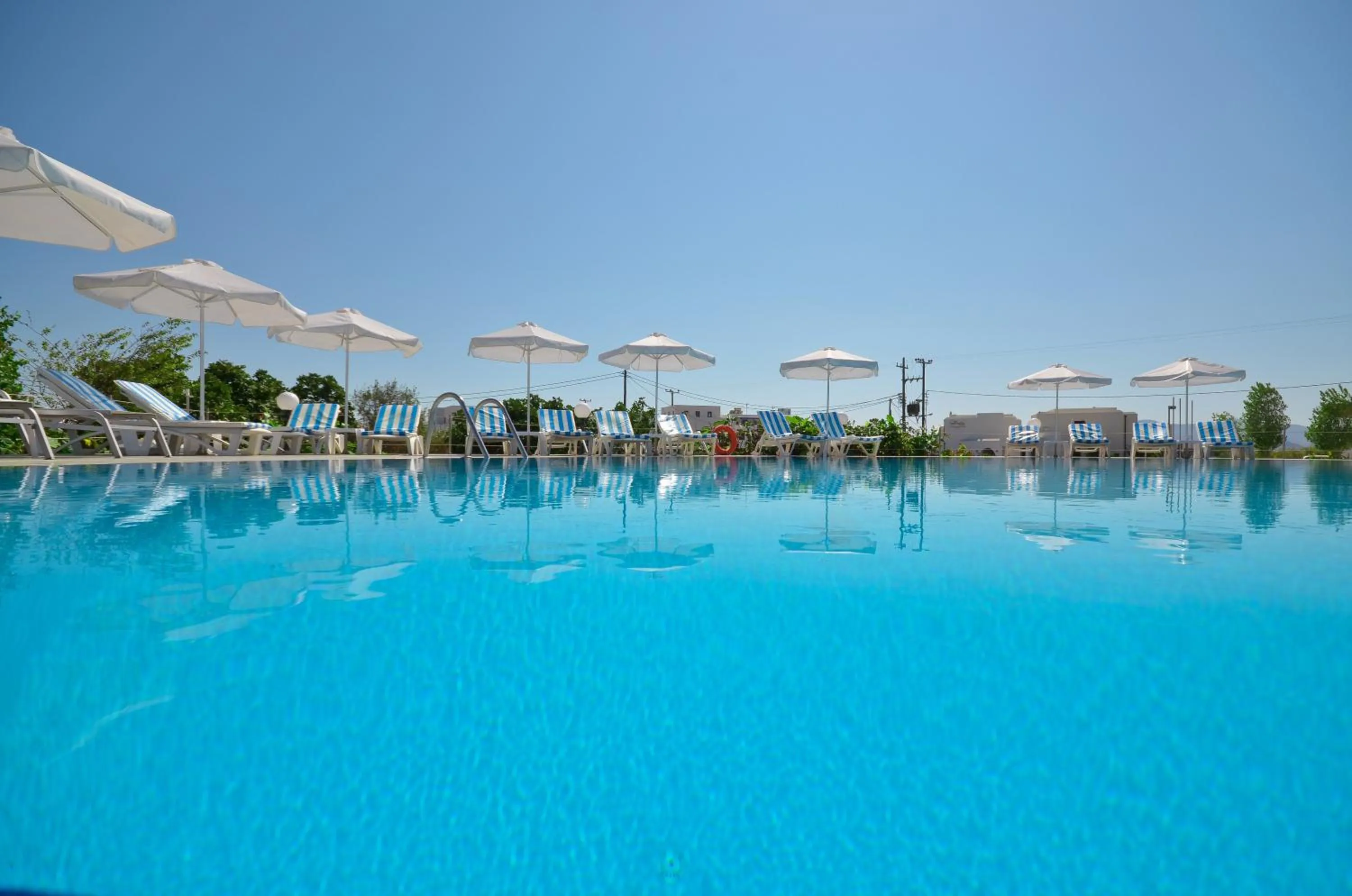 Swimming pool in Birikos Hotel & Suites