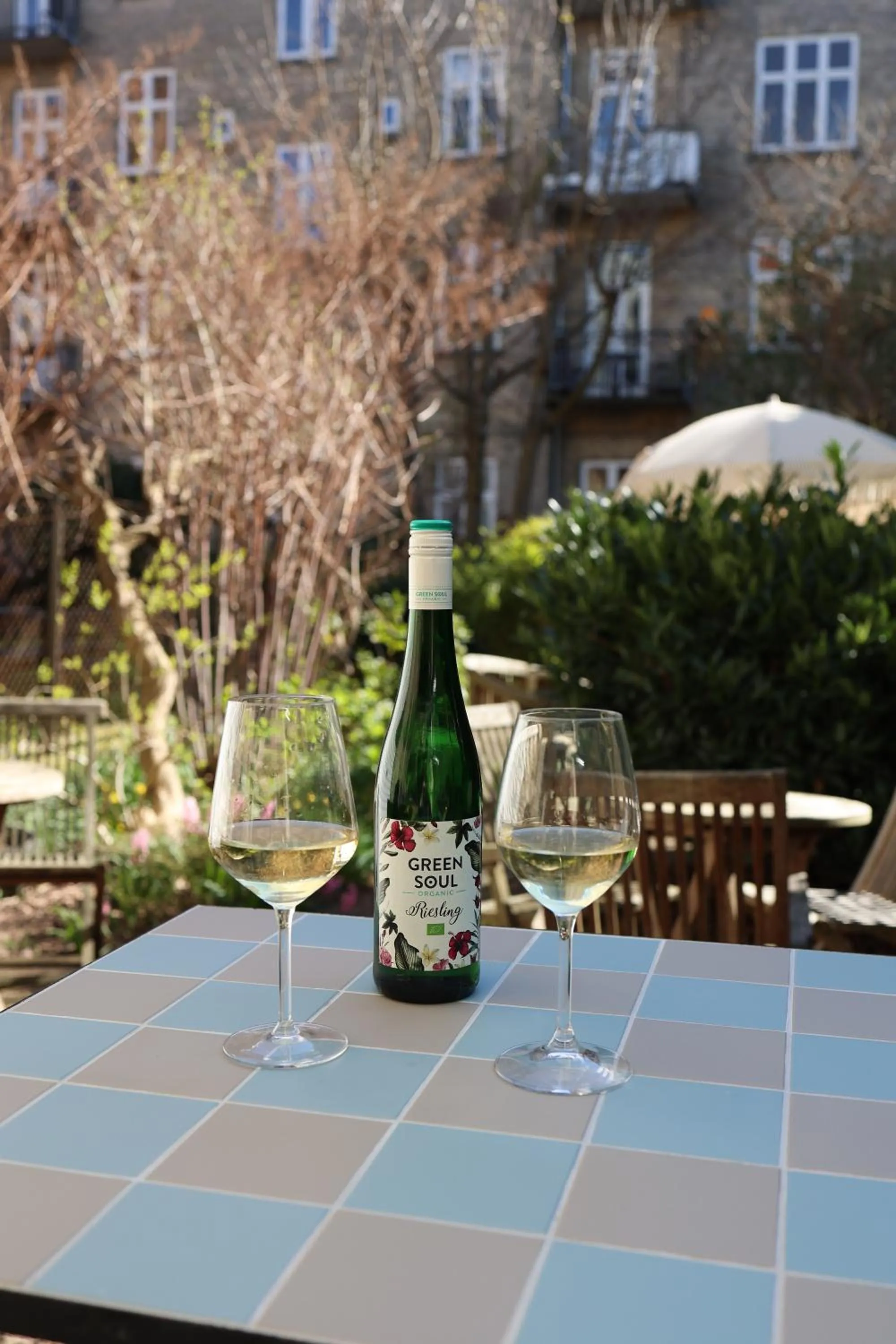 Garden in SOFS boutique hotel