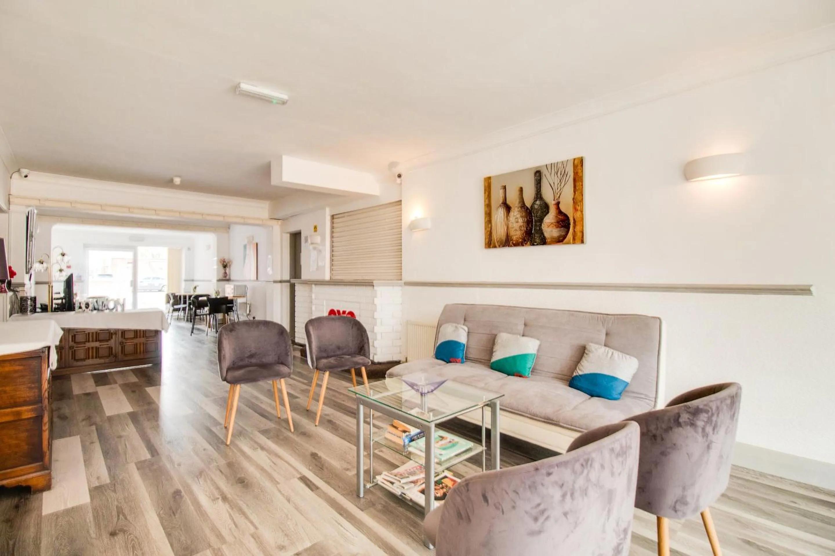 Lobby or reception in The Longlands Hotel