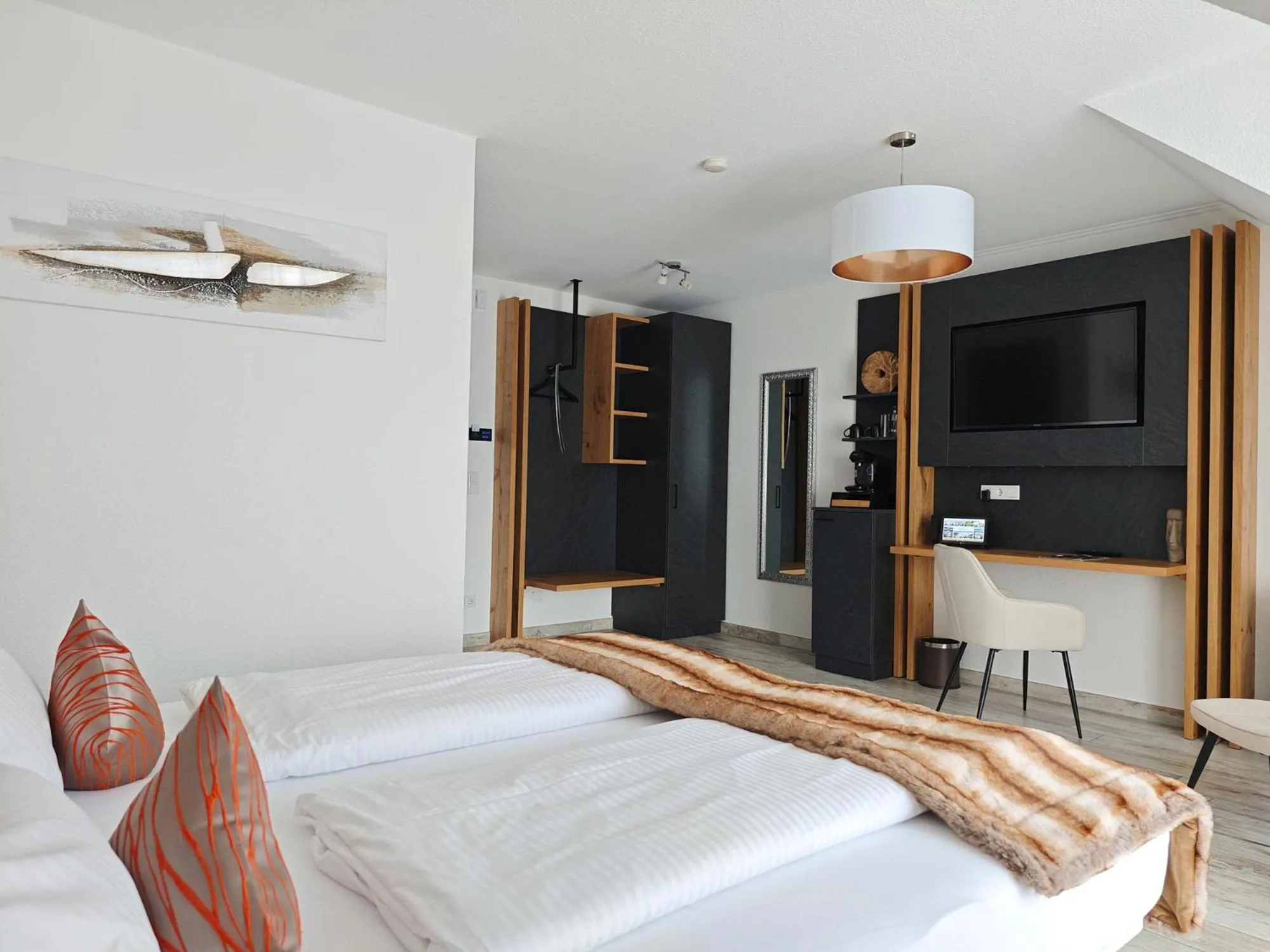 Bedroom, Bed in Lakeside Resort Michaela