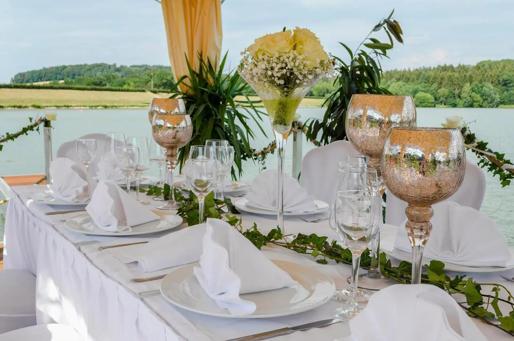 Lake view in Lakeside Resort Michaela Lake view in Lakeside Resort Michaela