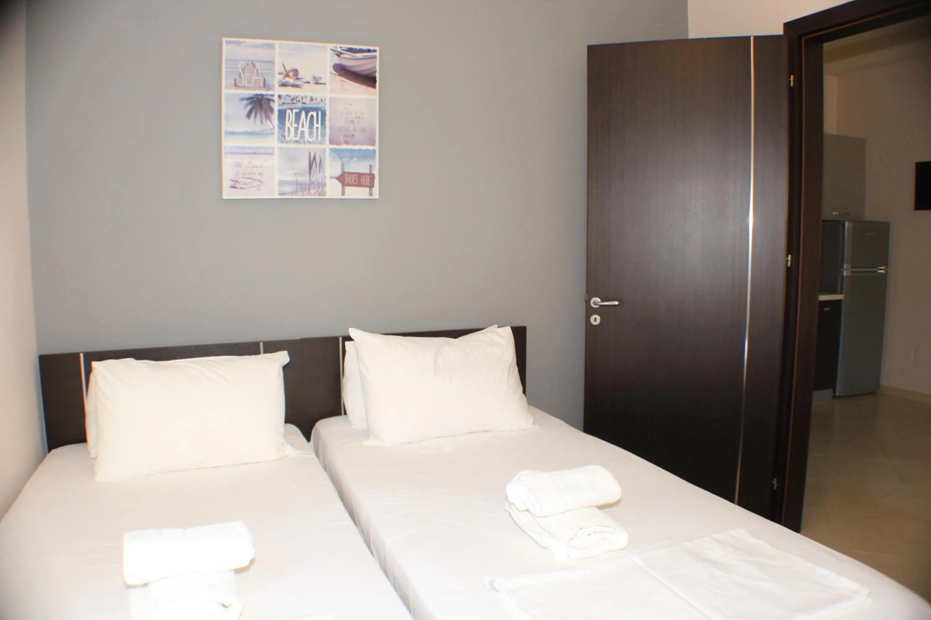 Bed in Vila Hadhri Borsh