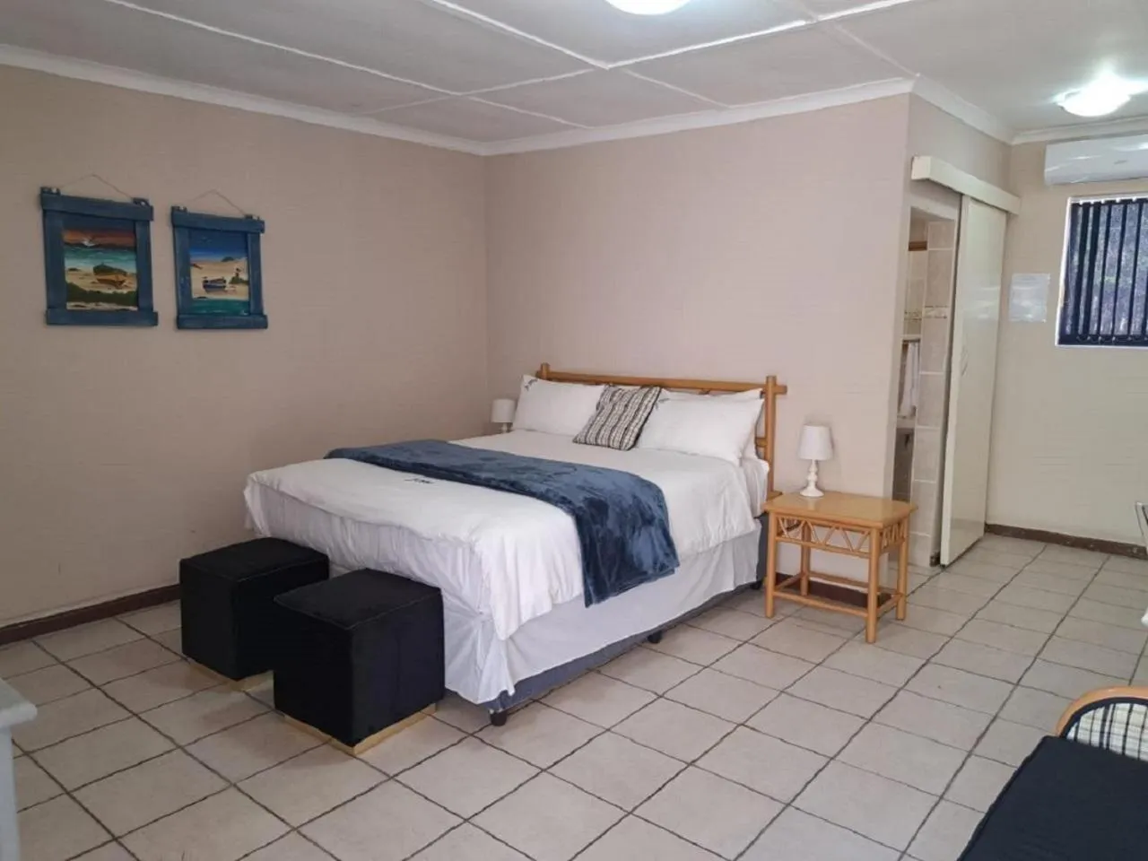 Bed in St Helena Bay Hotel