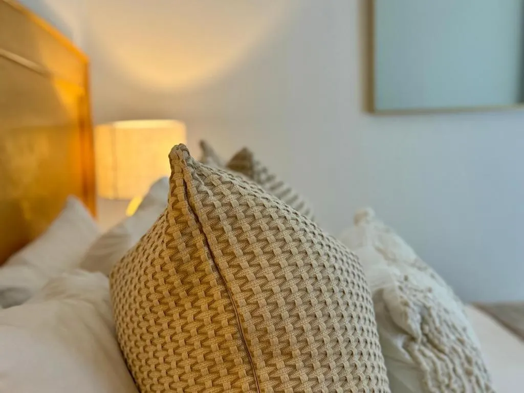Decorative detail, Bed in St Helena Bay Hotel