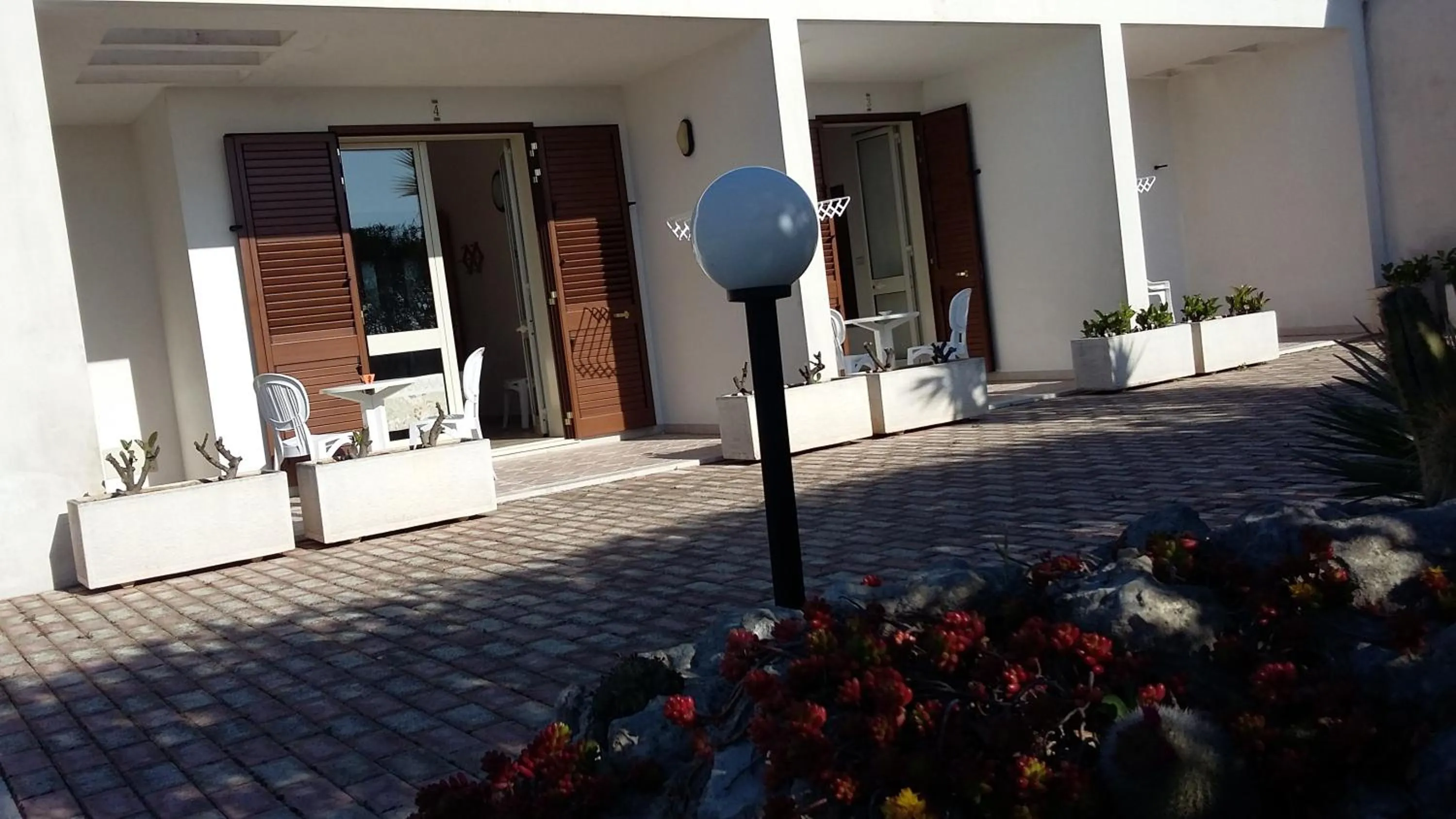 Garden view in I Tre Ciliegi