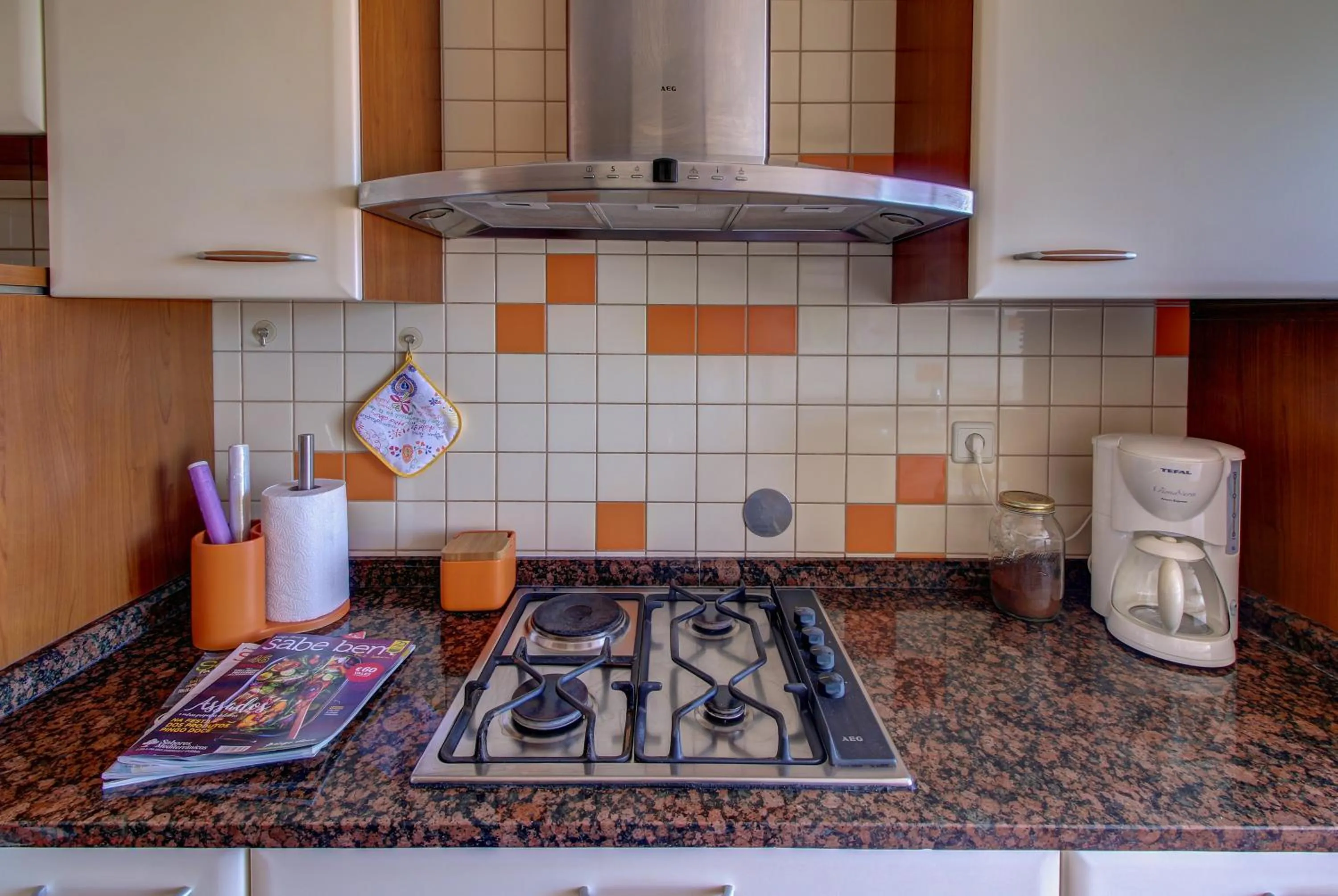 Communal kitchen in Ria do Sal