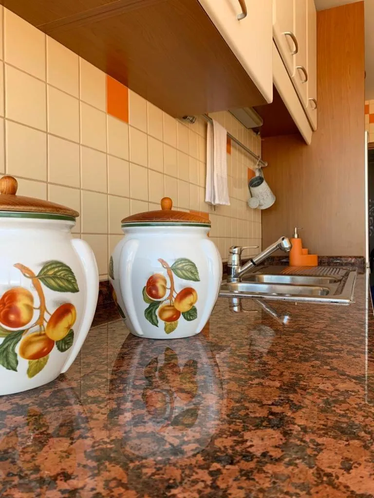 Kitchen or kitchenette in Ria do Sal