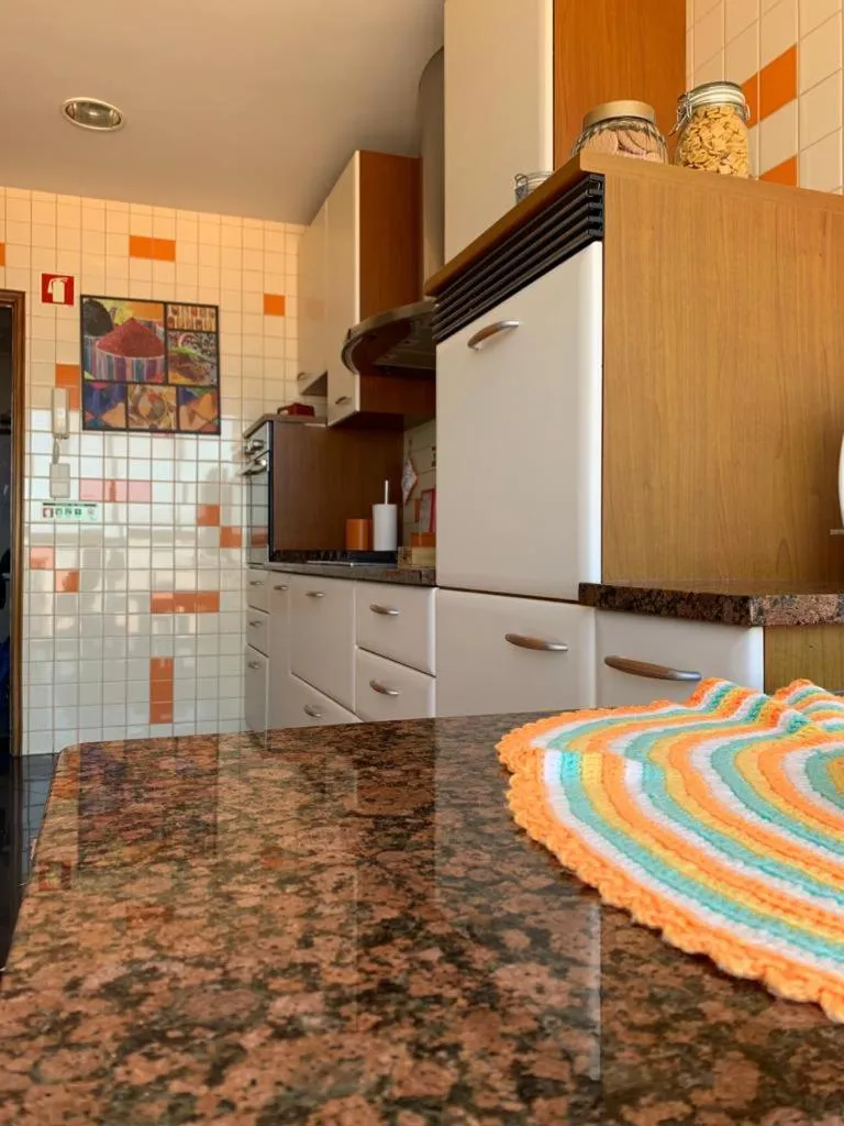 Kitchen or kitchenette in Ria do Sal