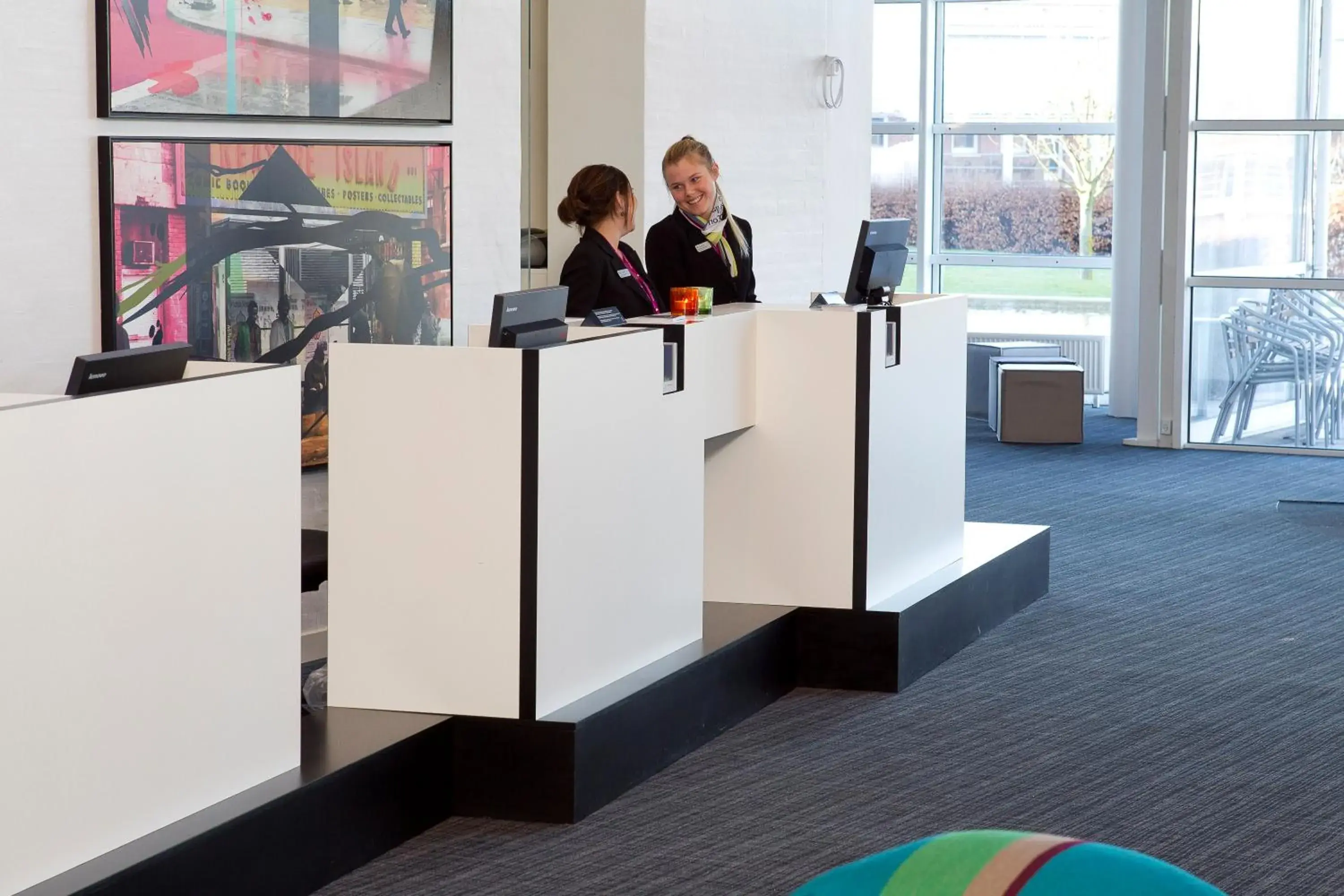 Lobby or reception in Comwell Middelfart Lobby or reception in Comwell Middelfart