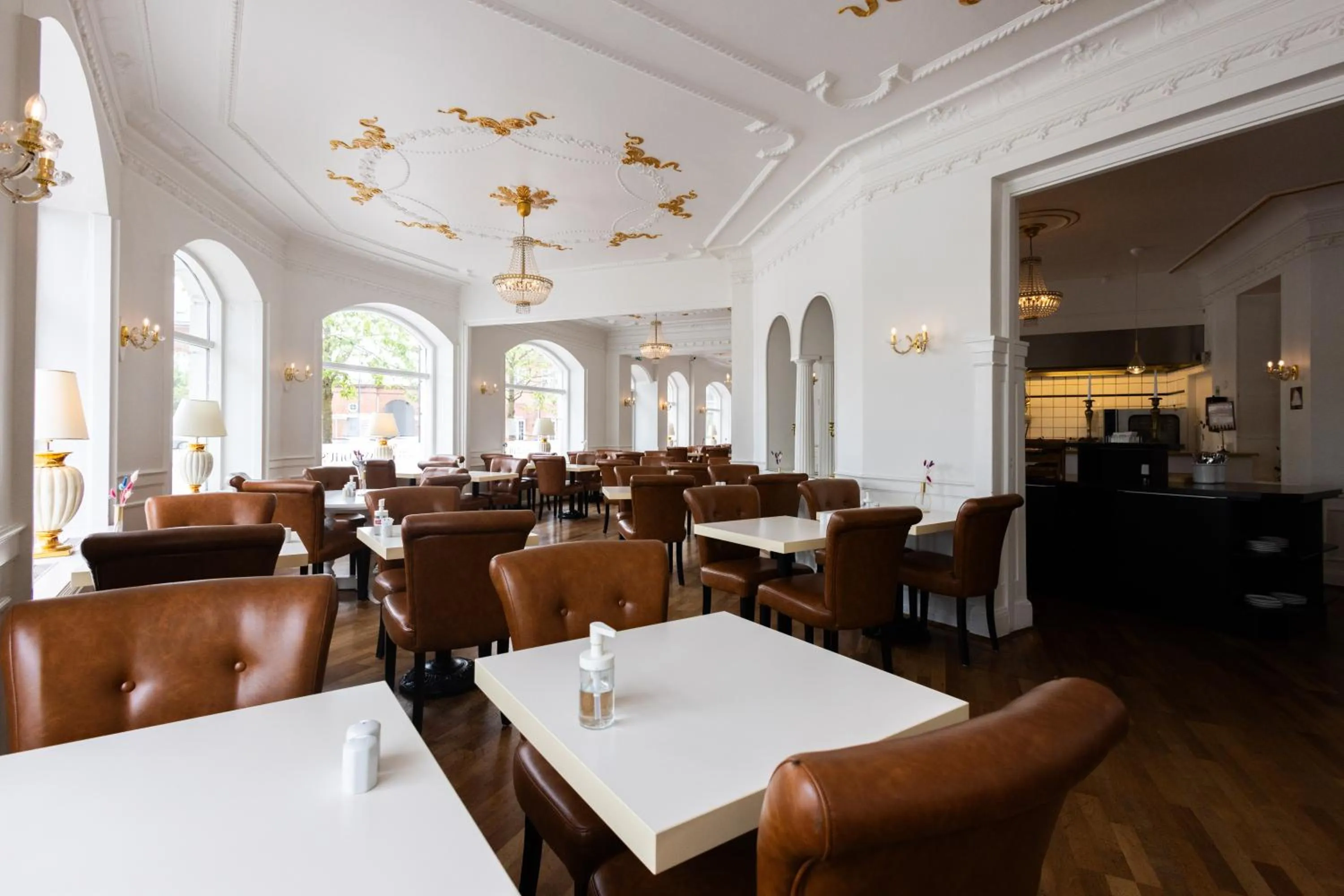 Restaurant/places to eat in Milling Hotel Saxildhus
