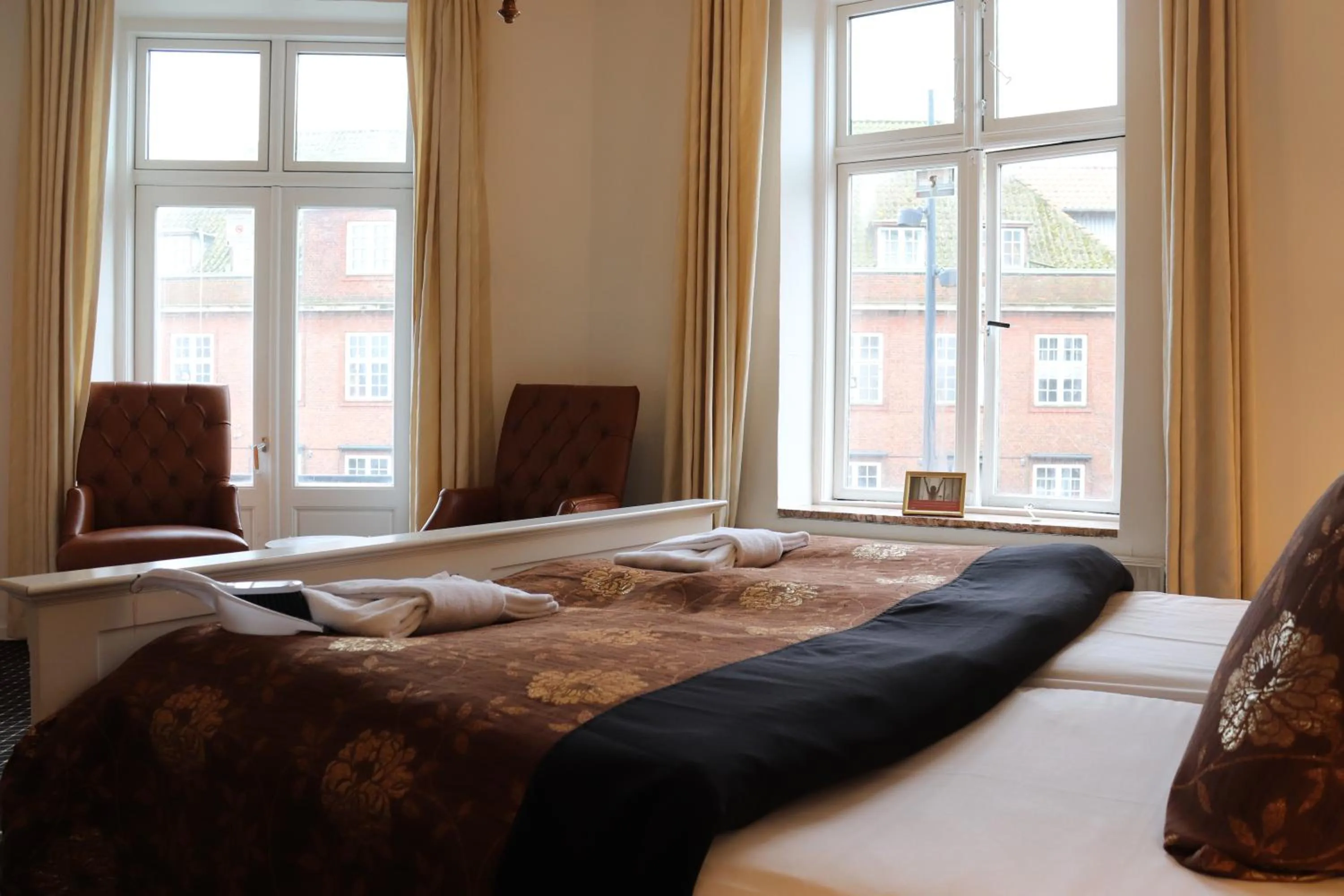 Bedroom, Bed in Milling Hotel Saxildhus