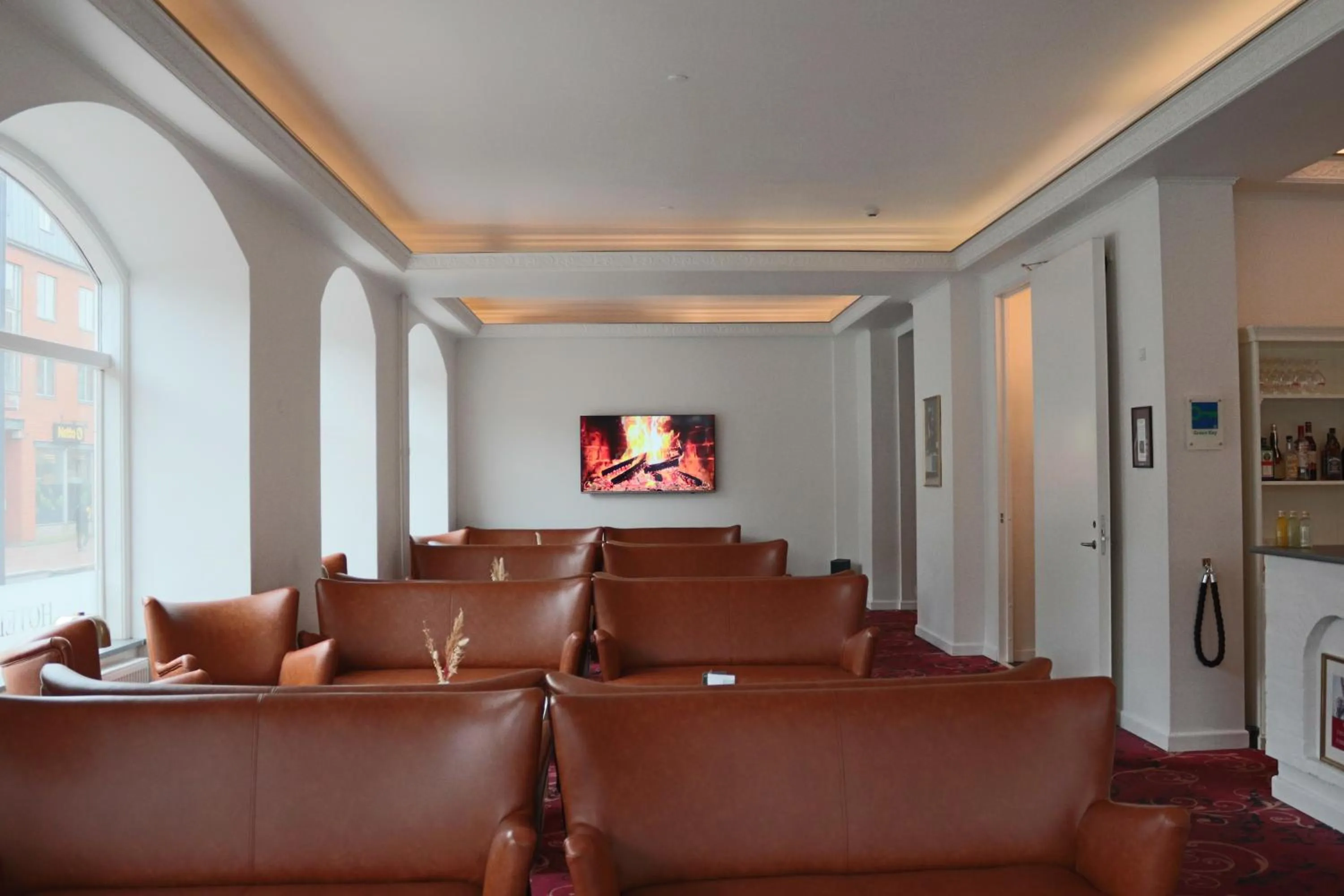 Lobby or reception in Milling Hotel Saxildhus