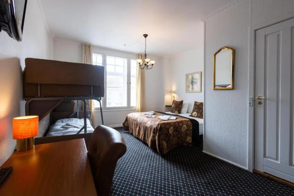 Bed in Milling Hotel Saxildhus