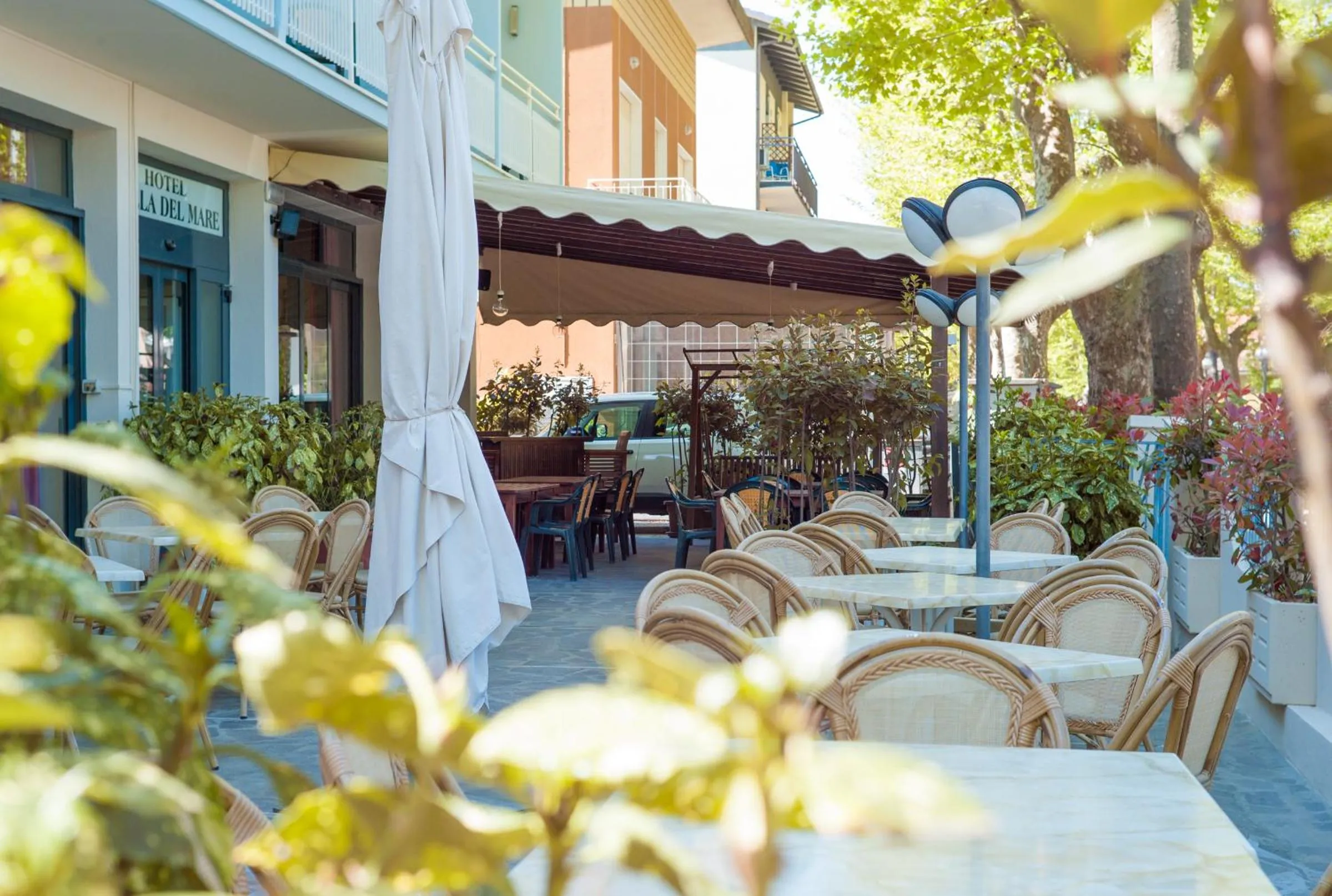 Patio in Hotel Stella Del Mare