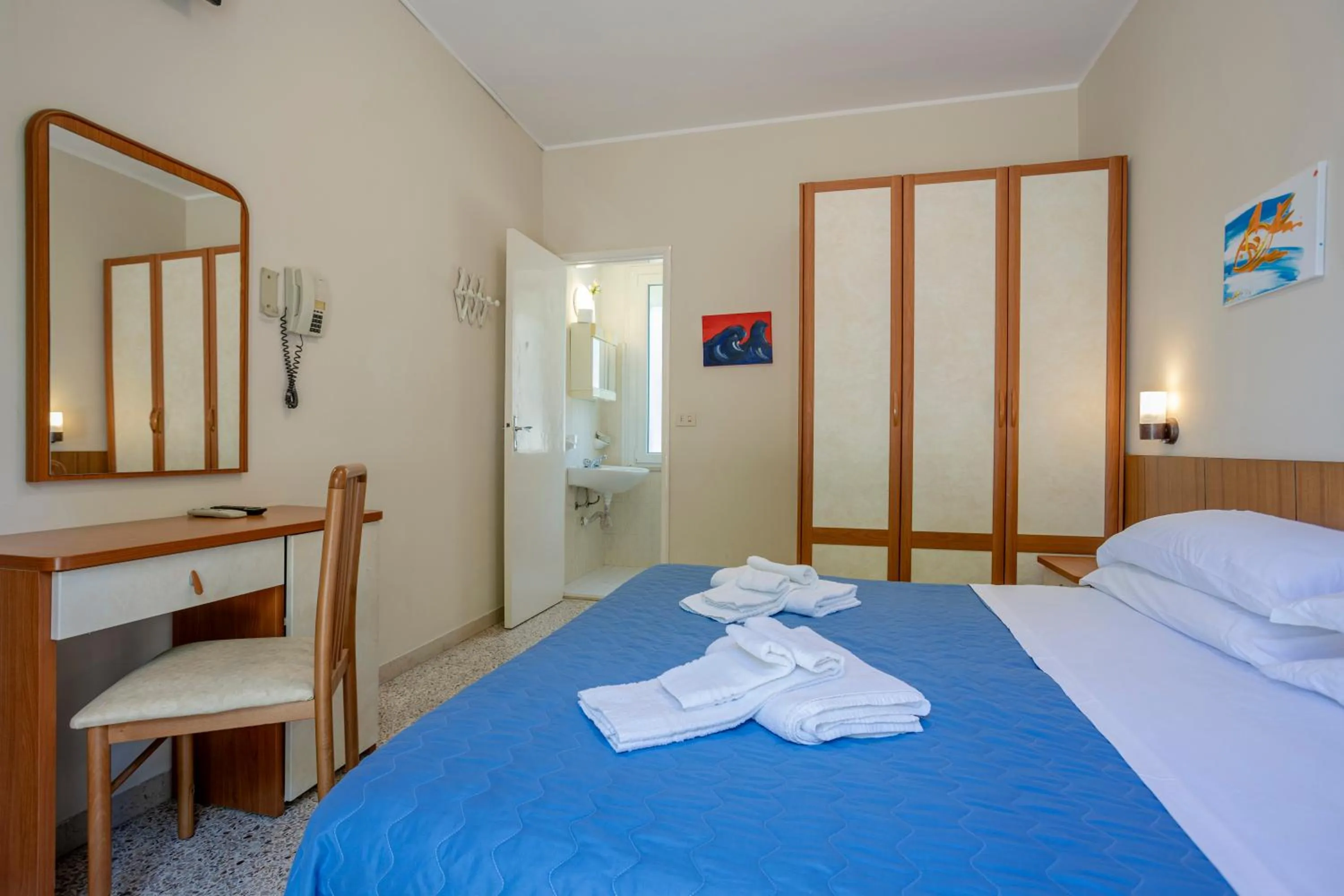 Bedroom, Bed in Hotel Stella Del Mare