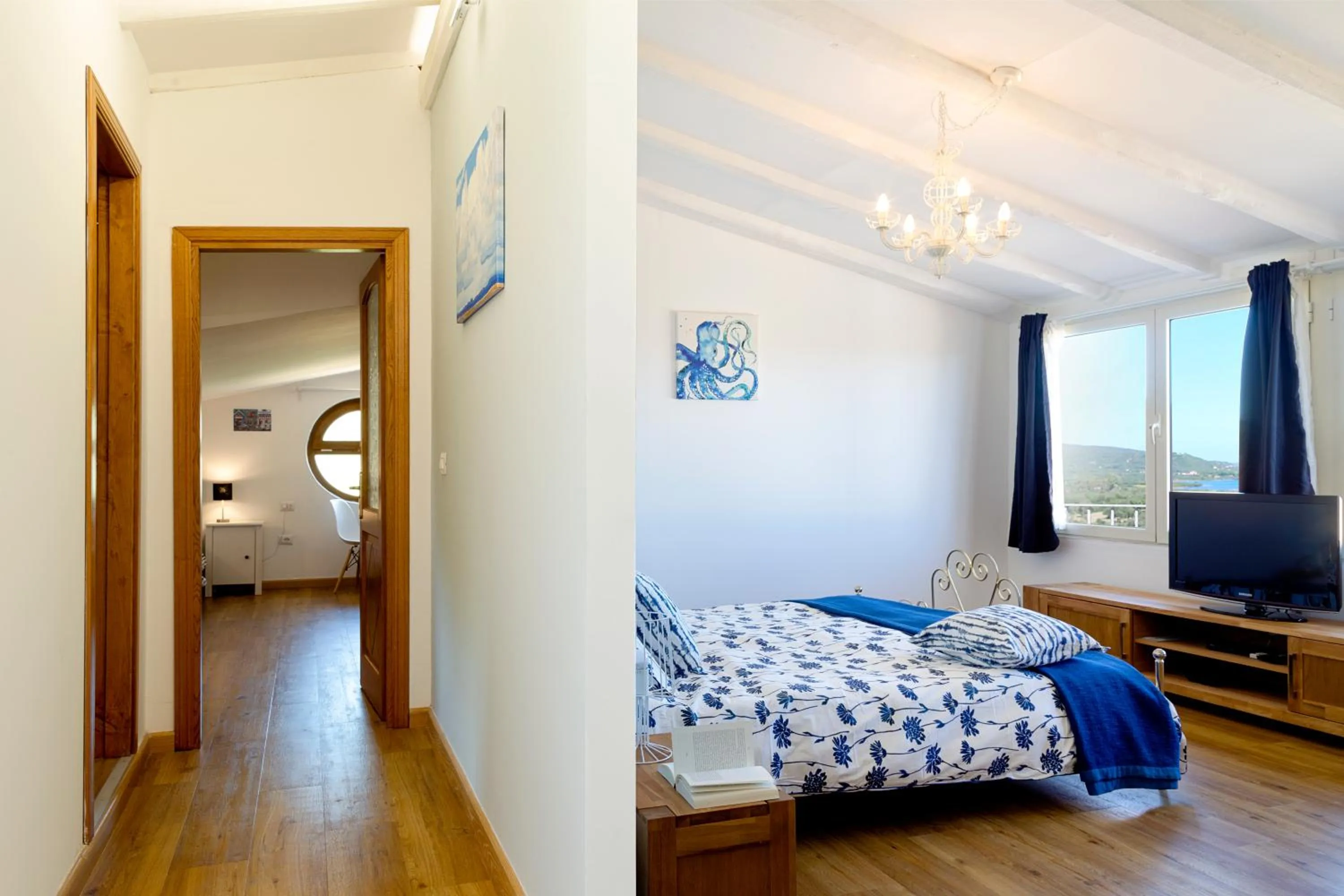 Bedroom, Bed in Villa Anastasia