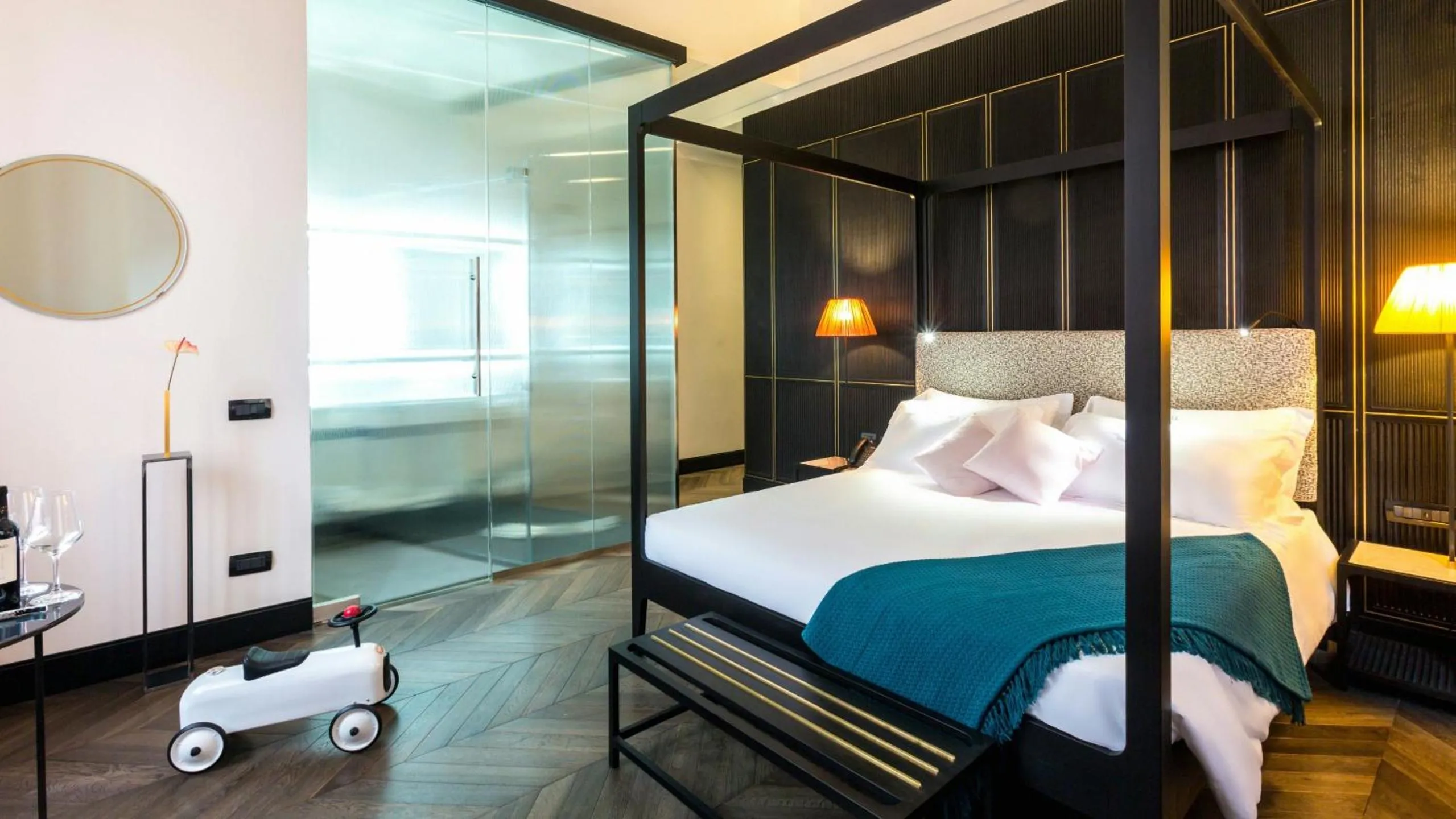 Bed in Hotel The Haven Roma