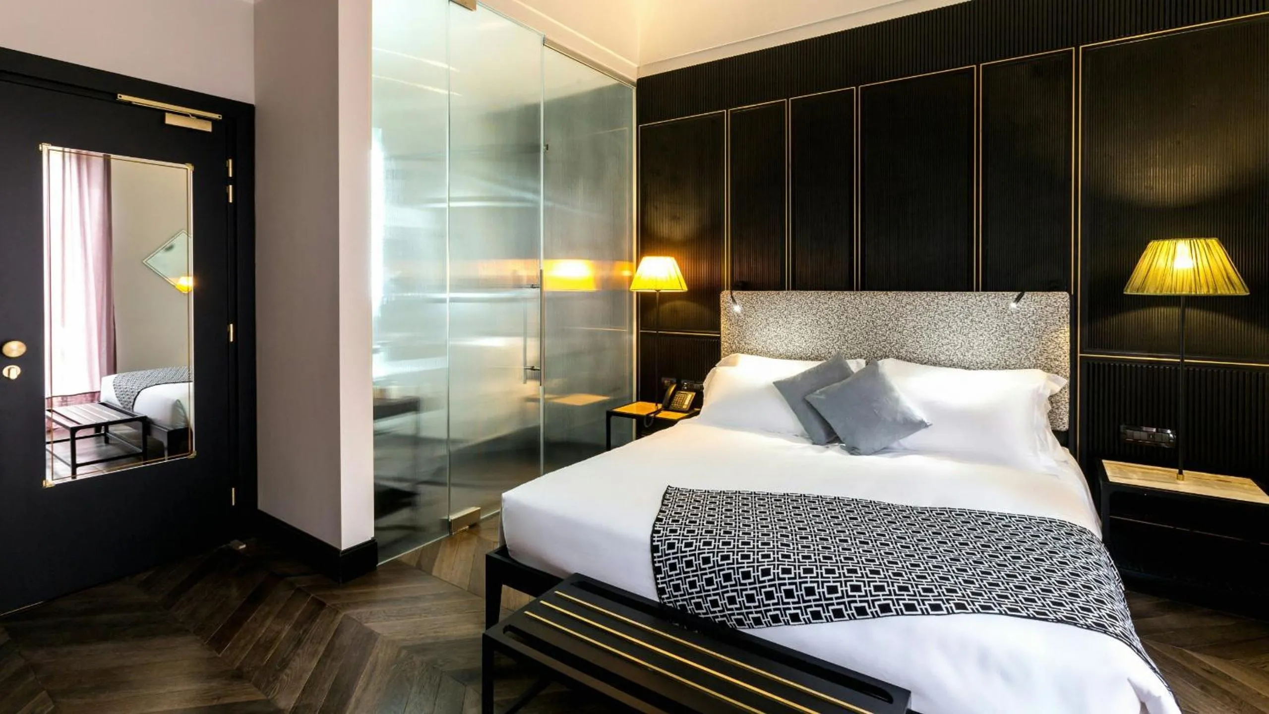 Bed in Hotel The Haven Roma