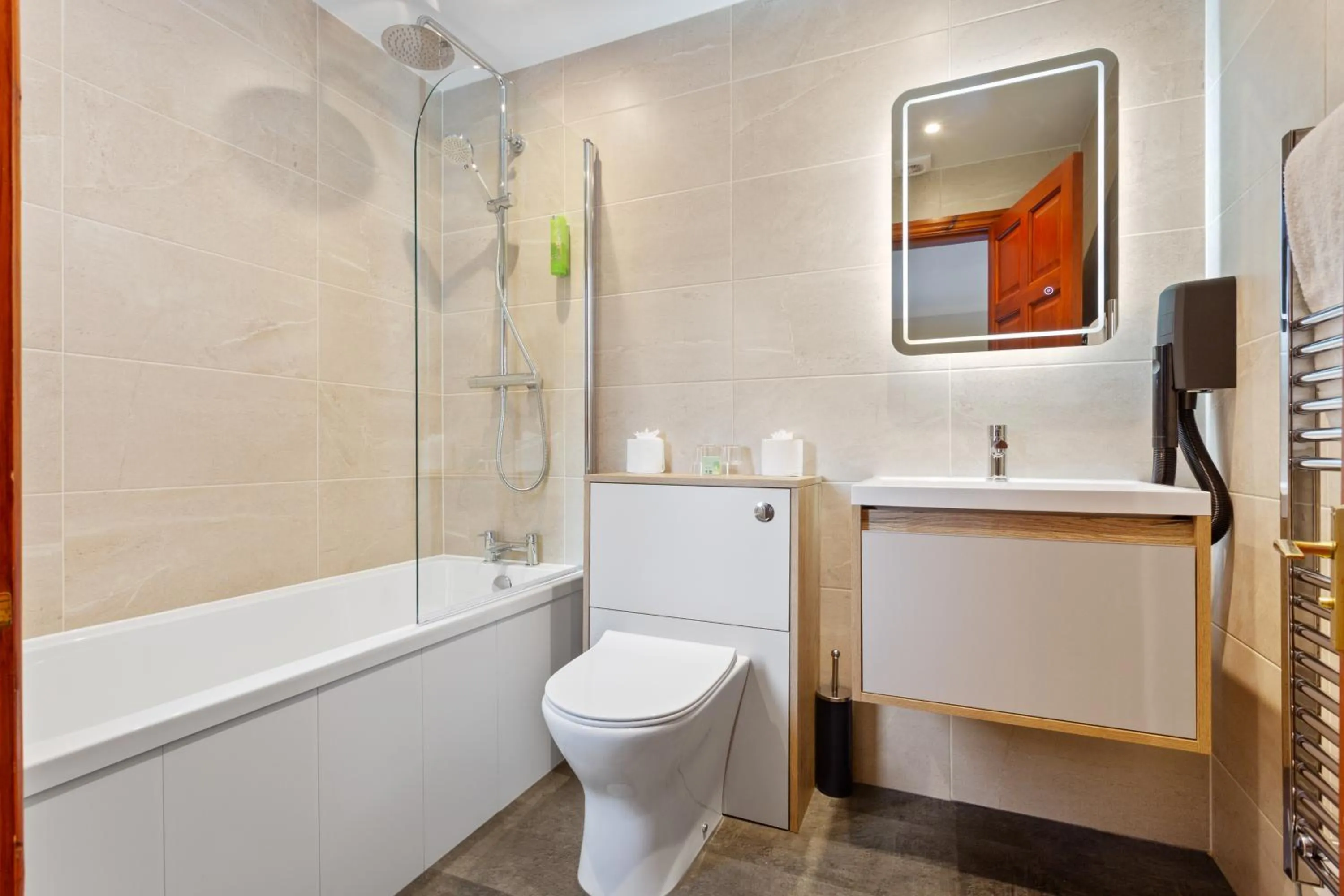 Shower in Hapimag Burnside Park Apartments