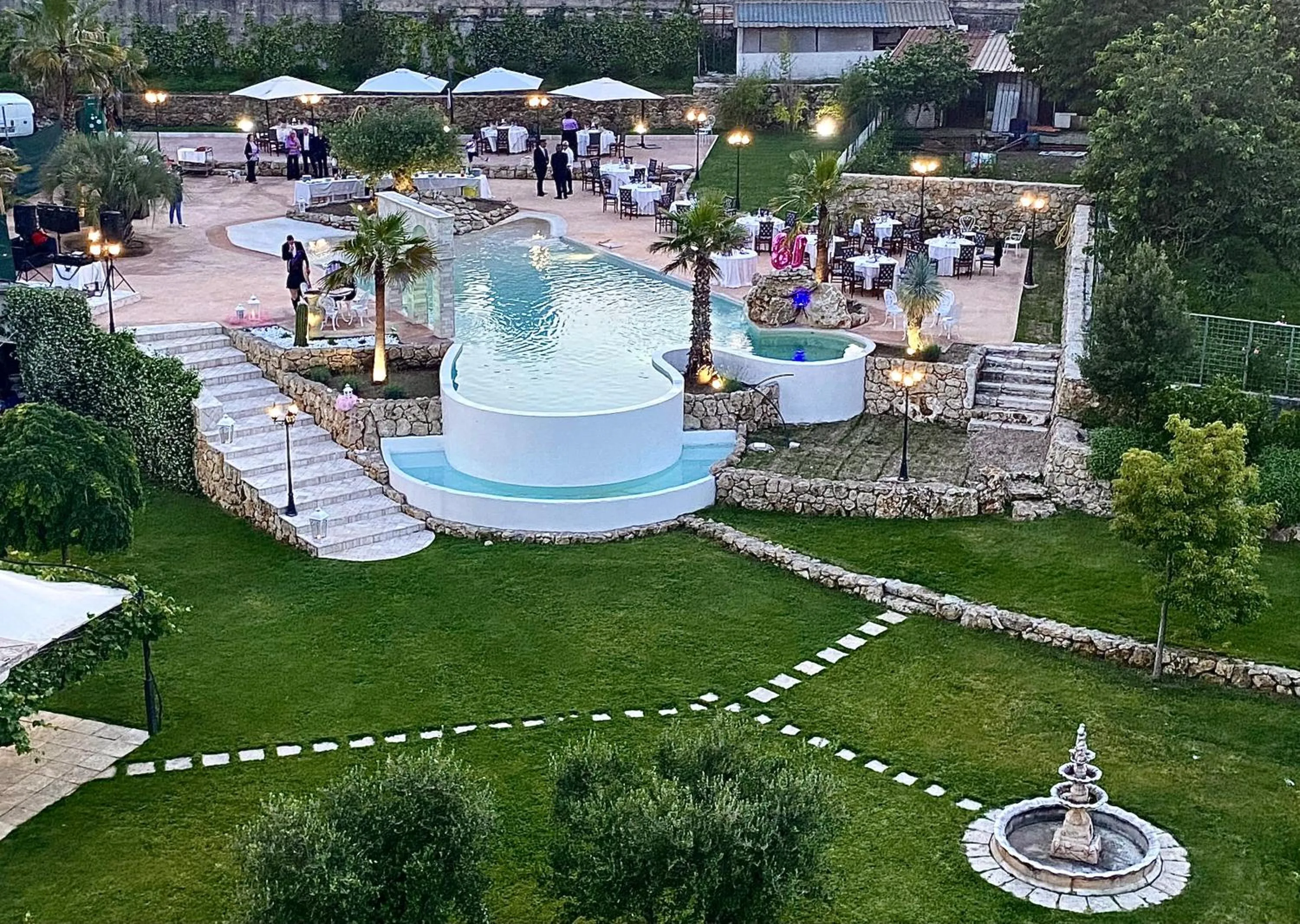 Garden view in Best Western Hotel Colaiaco